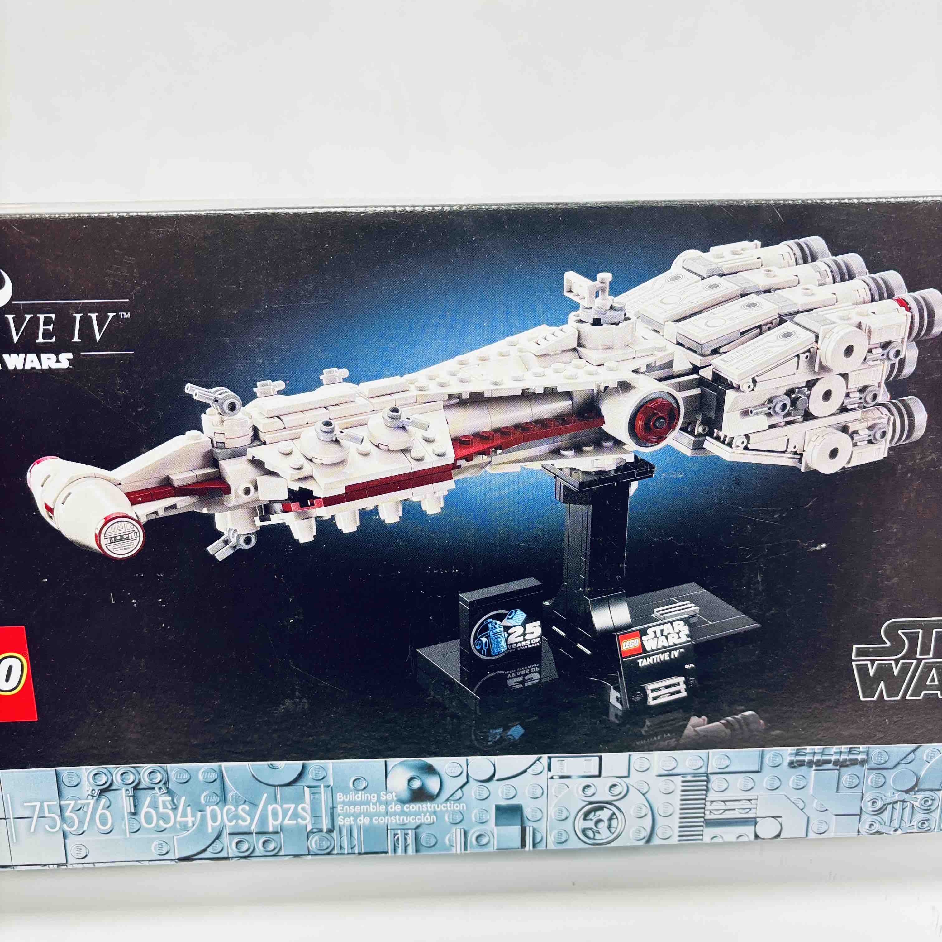 LEGO Star Wars 75376 Tantive IV 25th Anniversary Building Set 654 Pieces