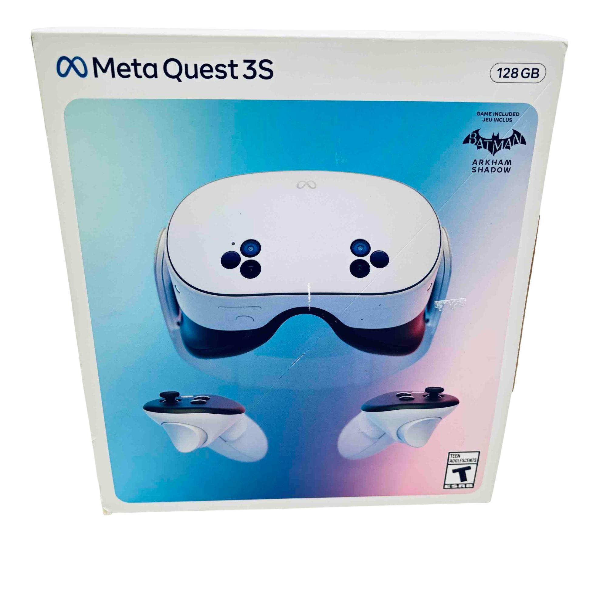 Meta Quest 3S 128GB All-in-One Virtual Reality Gaming Headset
