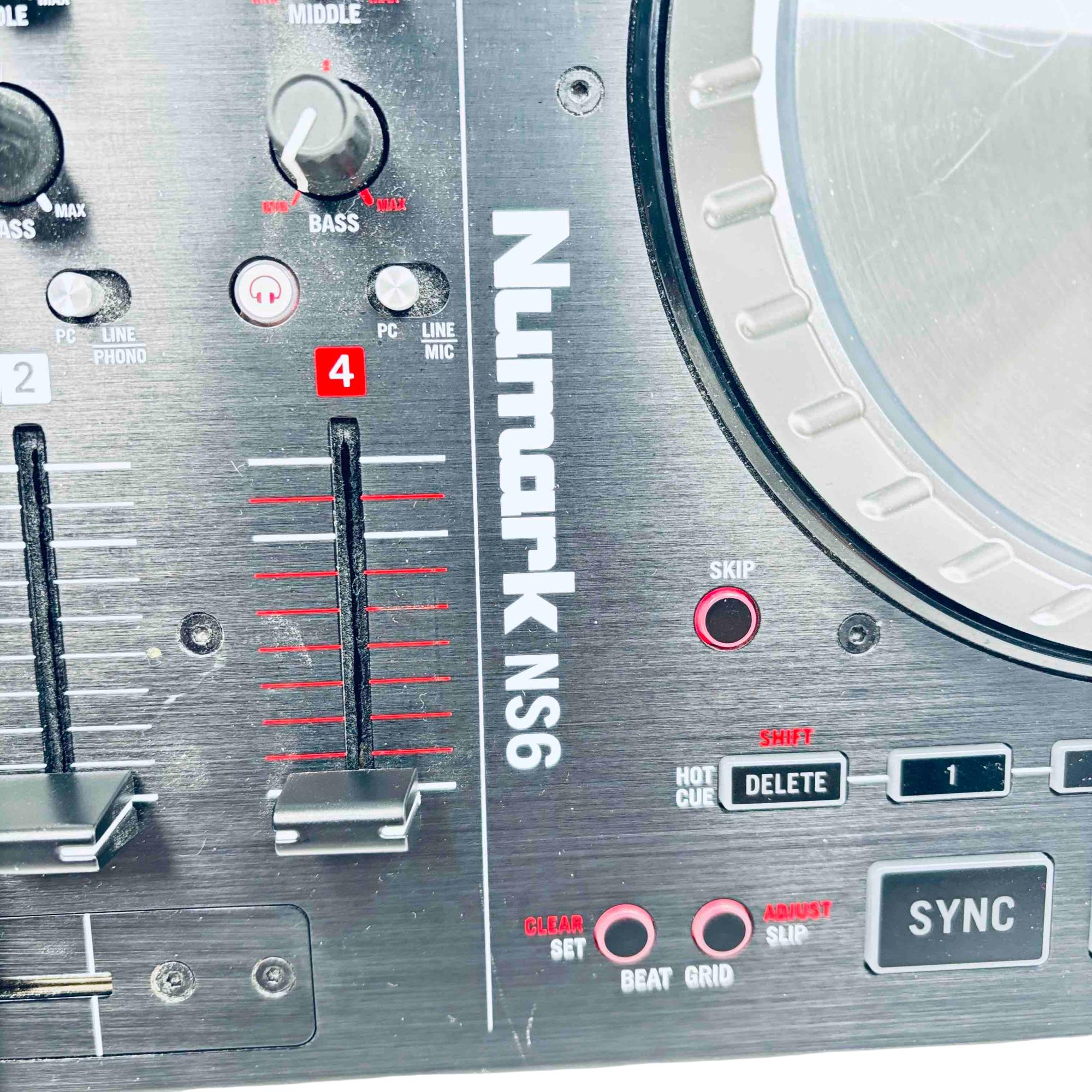 Numark NS6 Professional 4-Channel DJ Controller Serato Numark NS6 Professional 4-Channel DJ Controller Serato