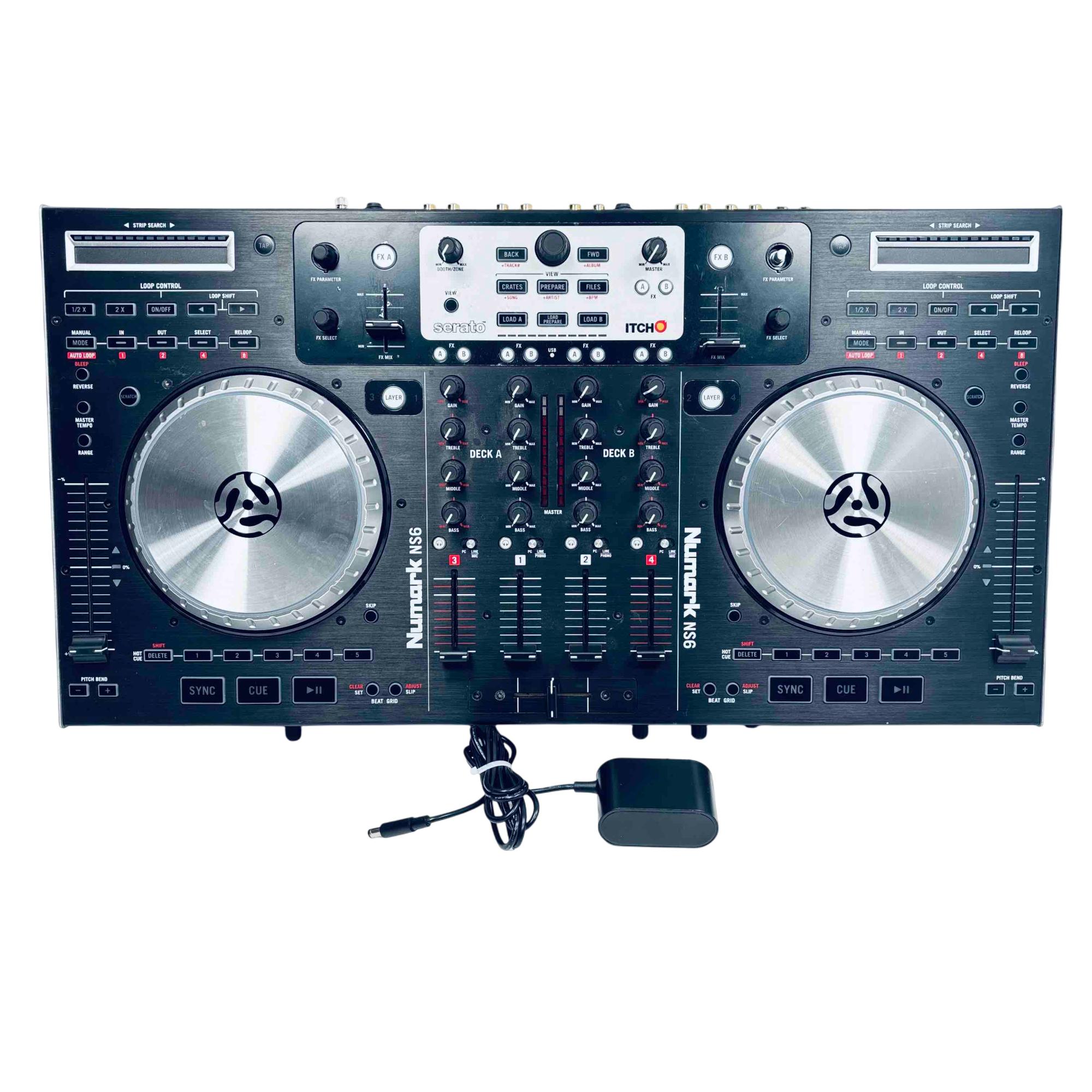 Numark NS6 Professional 4-Channel DJ Controller Serato