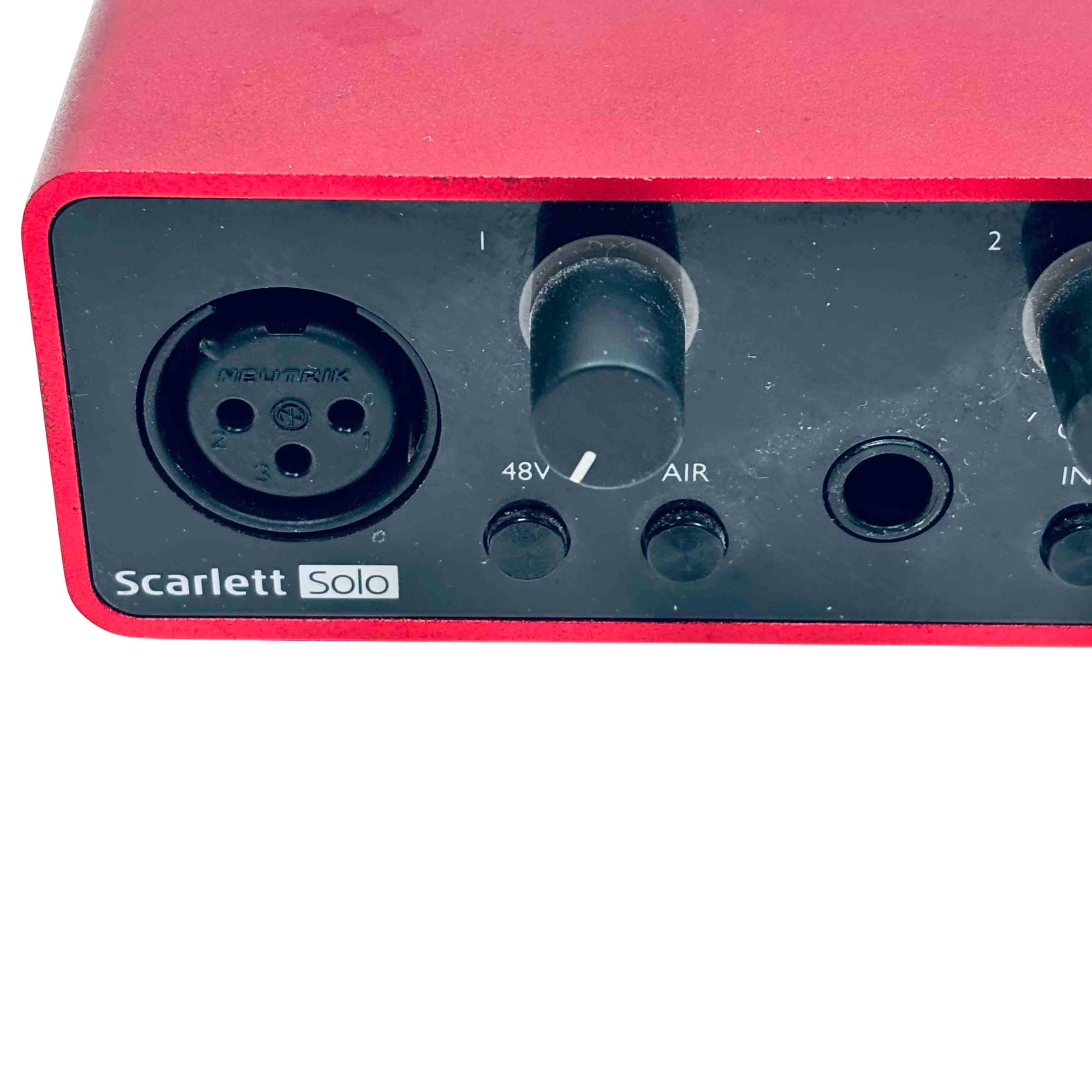 【美品】Forcusrite Scarlett solo 3rd gen scarlett-solo-4g__93789.