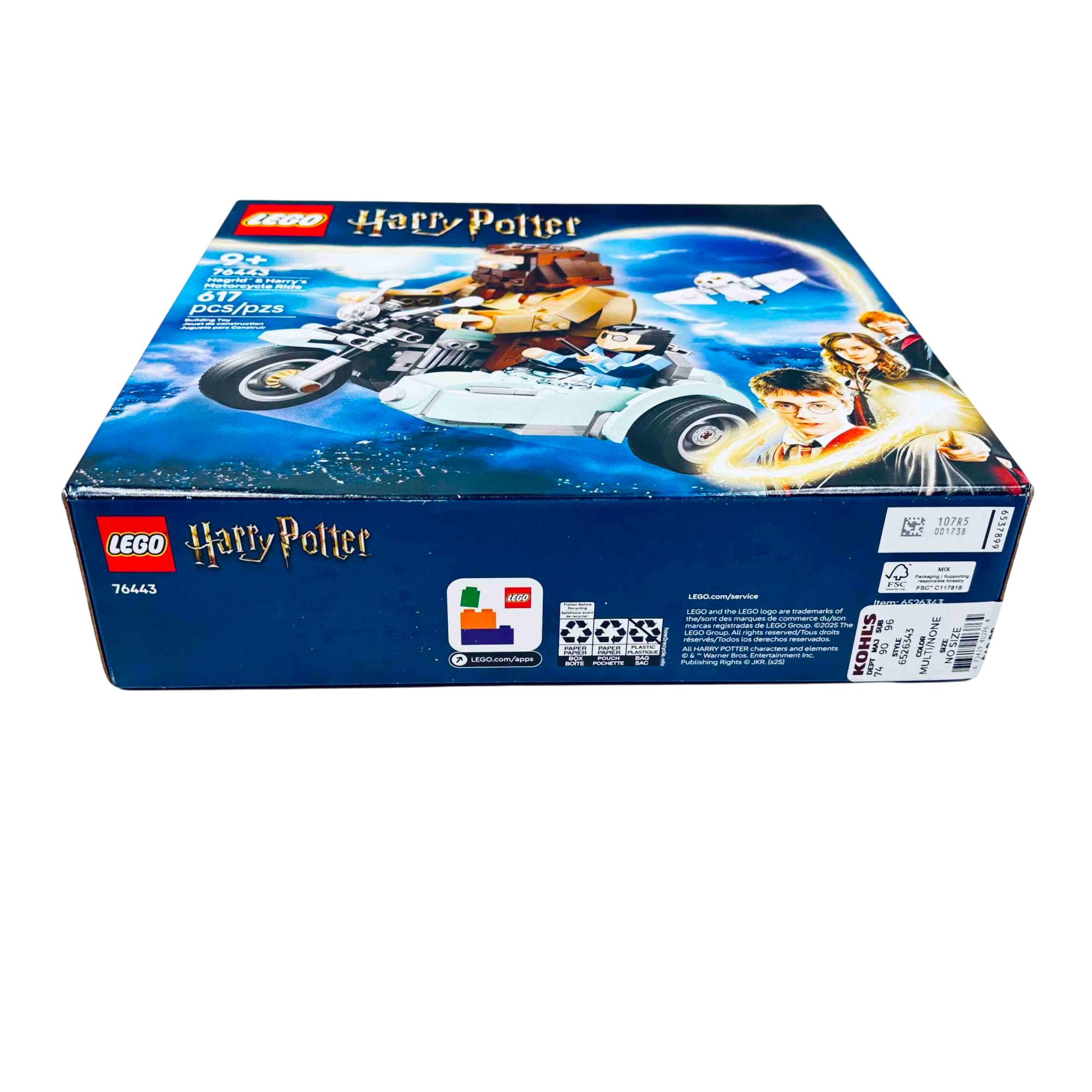 LEGO 76443 Harry Potter Hagrid & Harrys Motorcycle Ride 617 pcs