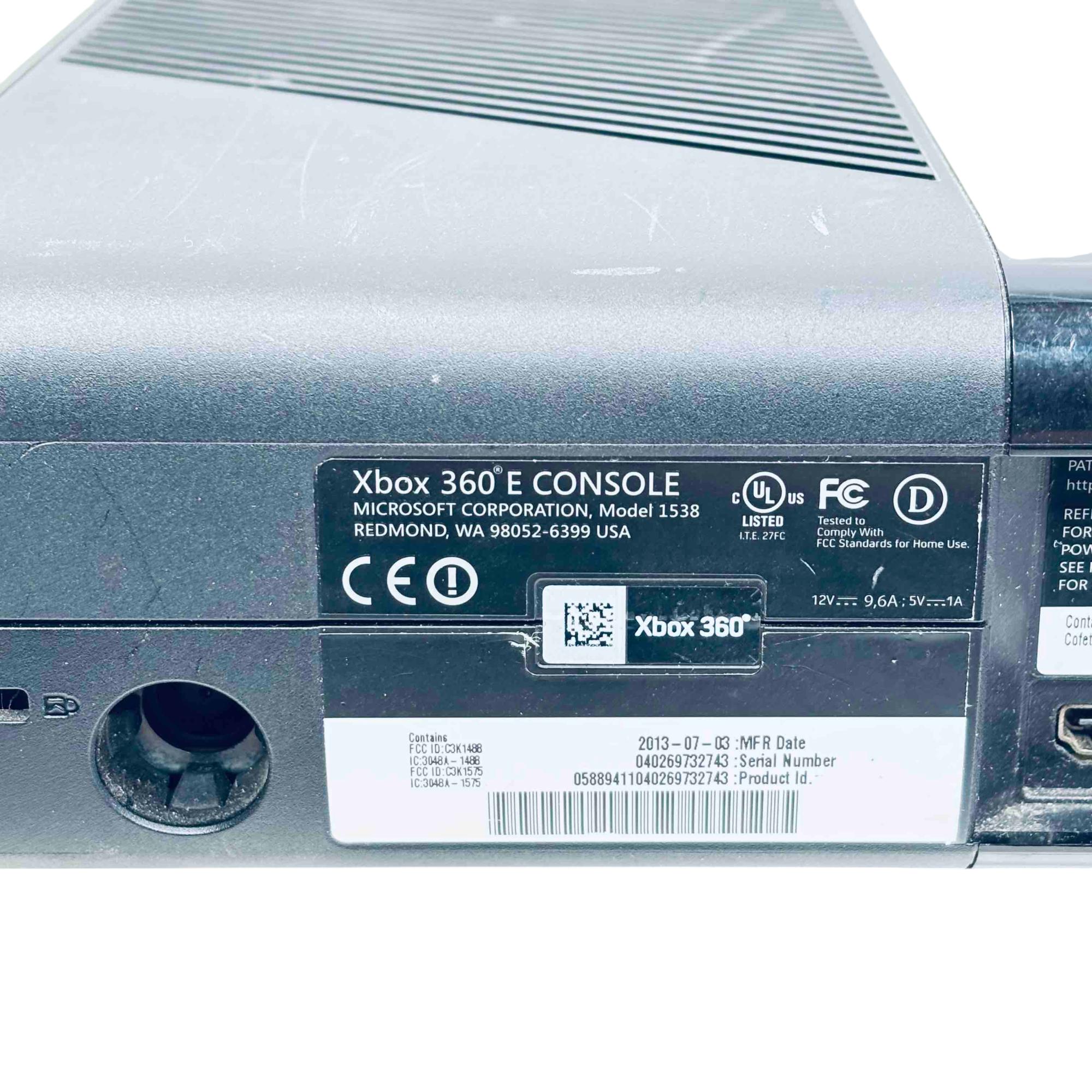 Microsoft Xbox 360 E 1538 250GB Video Game System 3823