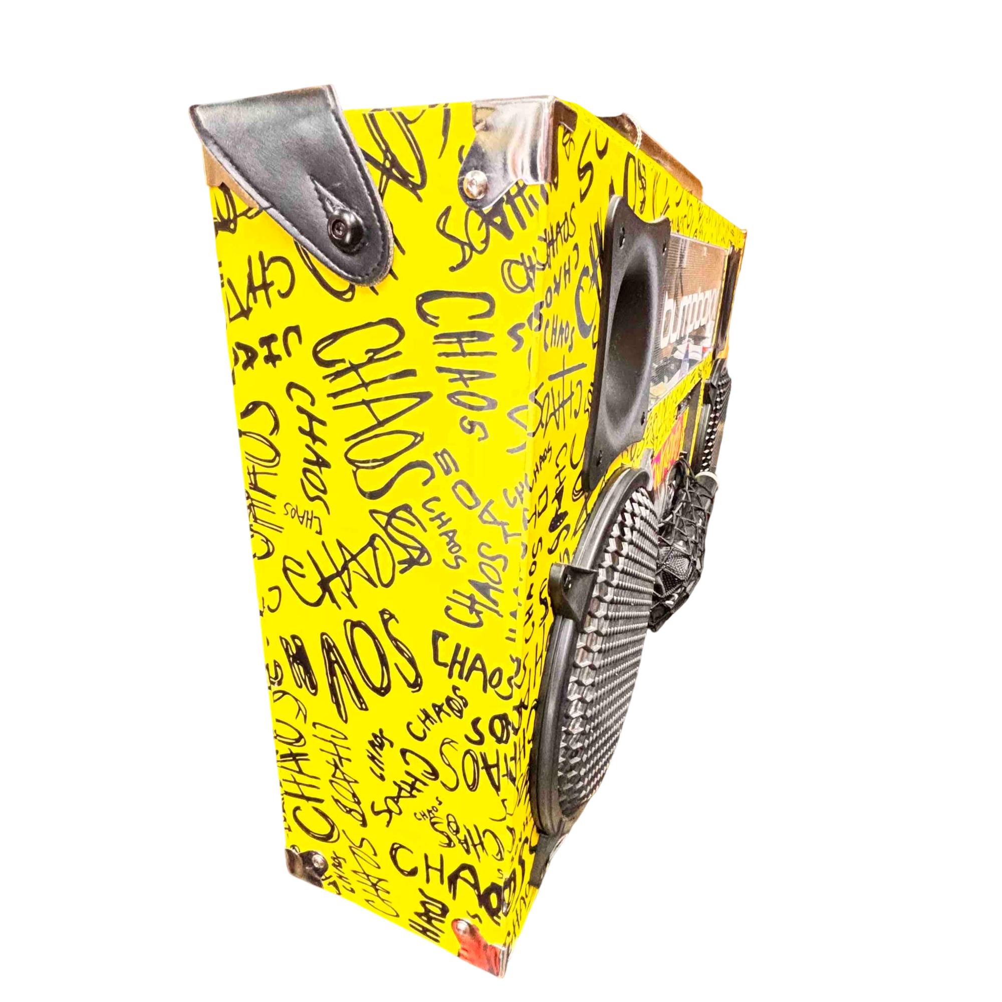 Bumpboxx Freestyle V3s NYC Graffiti Controlled Chaos Boombox LOCAL