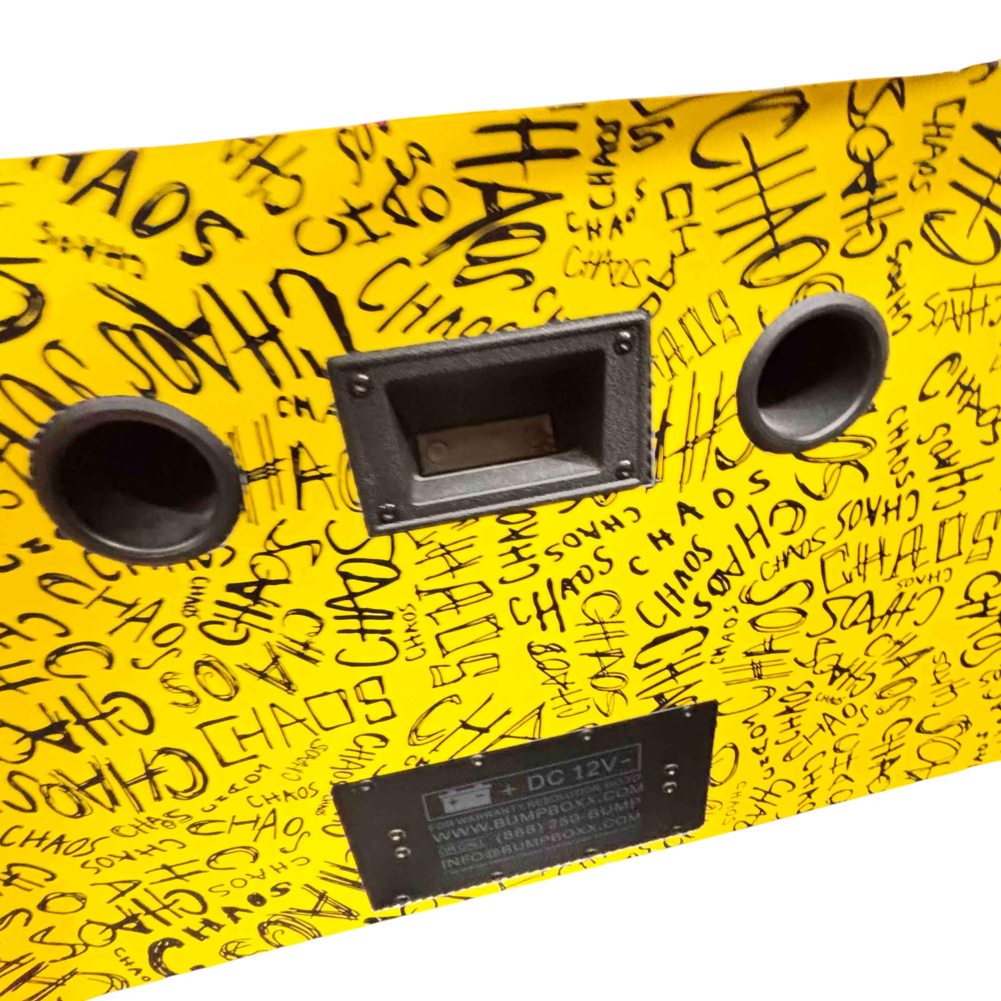 Bumpboxx Freestyle V3s NYC Graffiti Controlled Chaos Boombox LOCAL