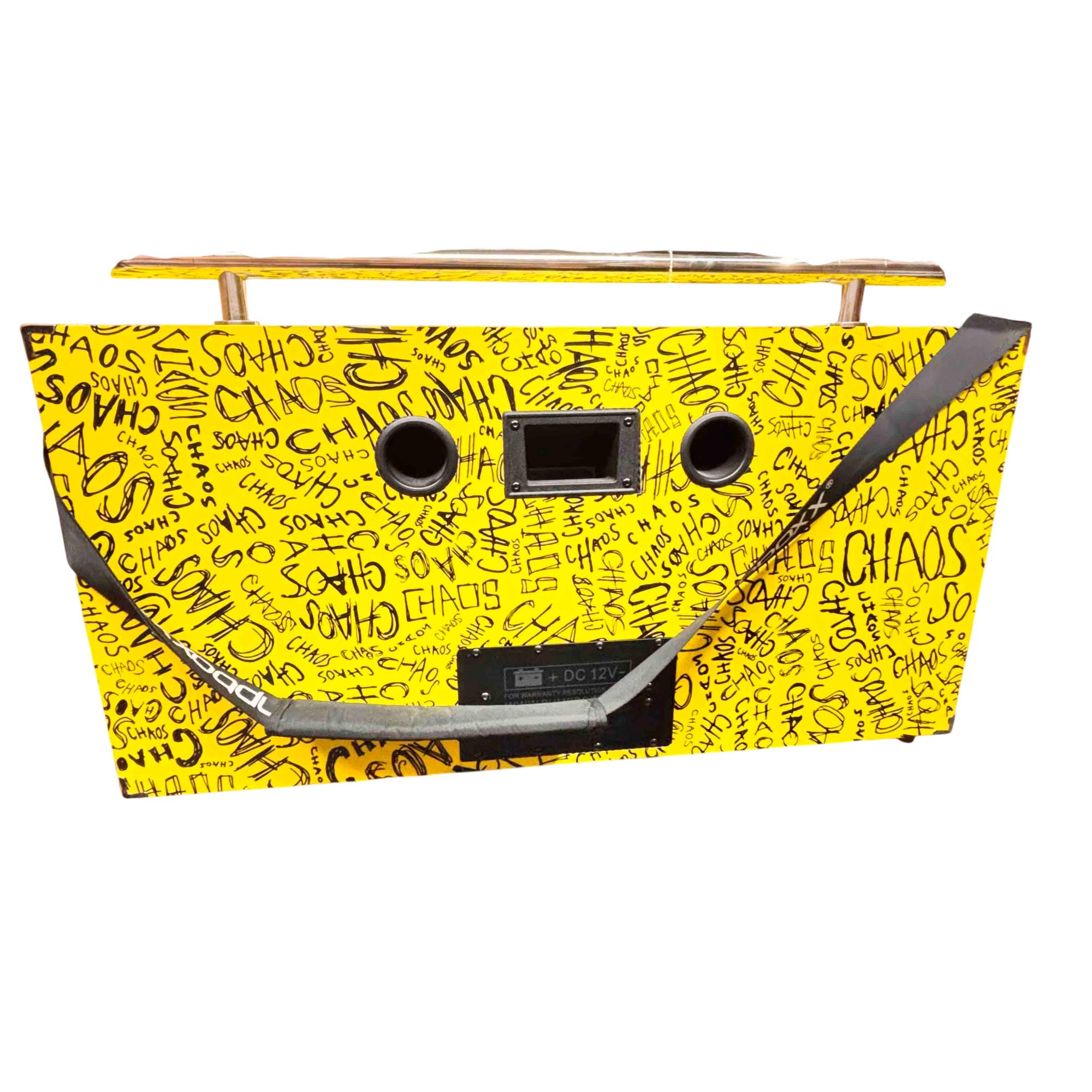 Bumpboxx Freestyle V3s NYC Graffiti Controlled Chaos Boombox LOCAL