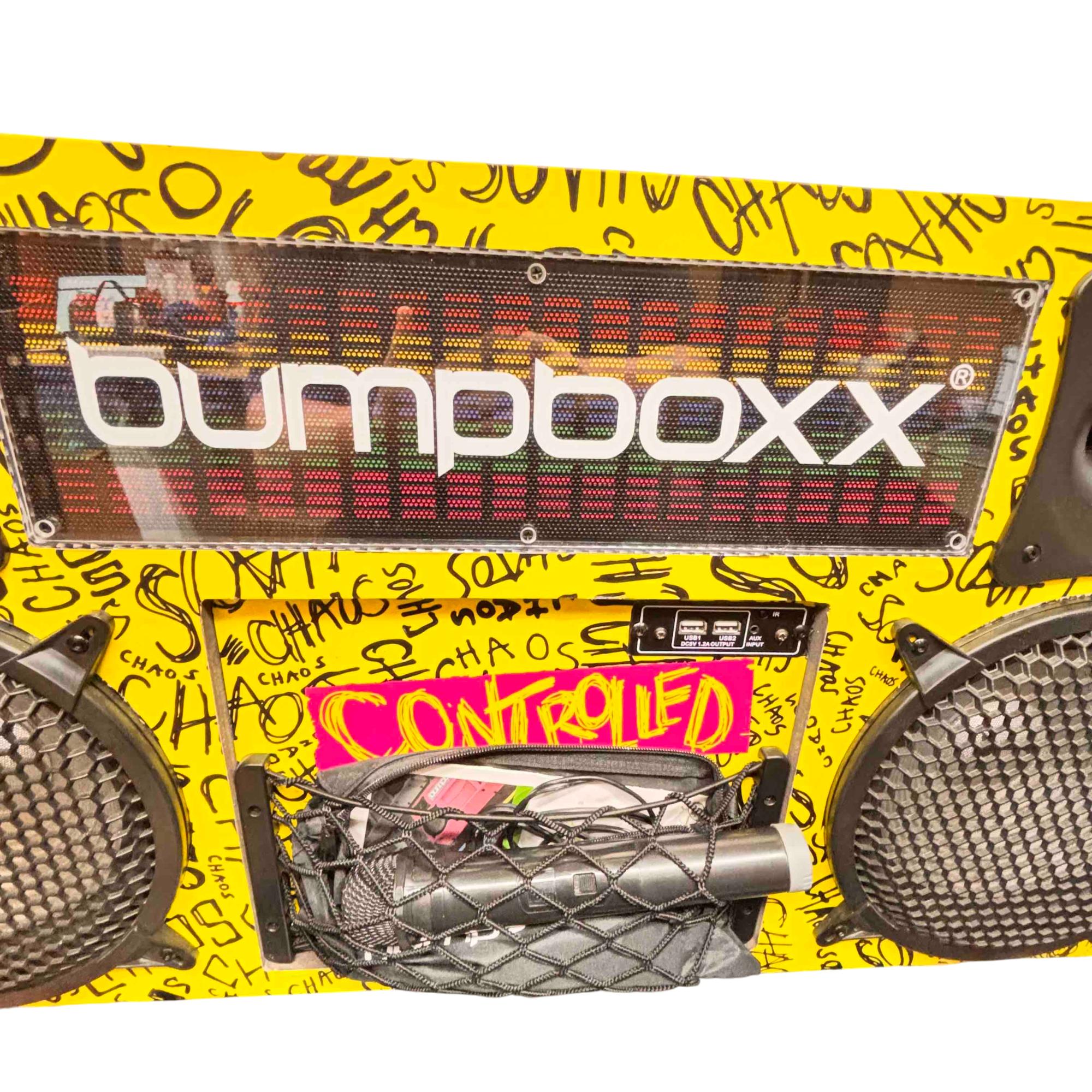 Bumpboxx Freestyle V3s NYC Graffiti Controlled Chaos Boombox LOCAL