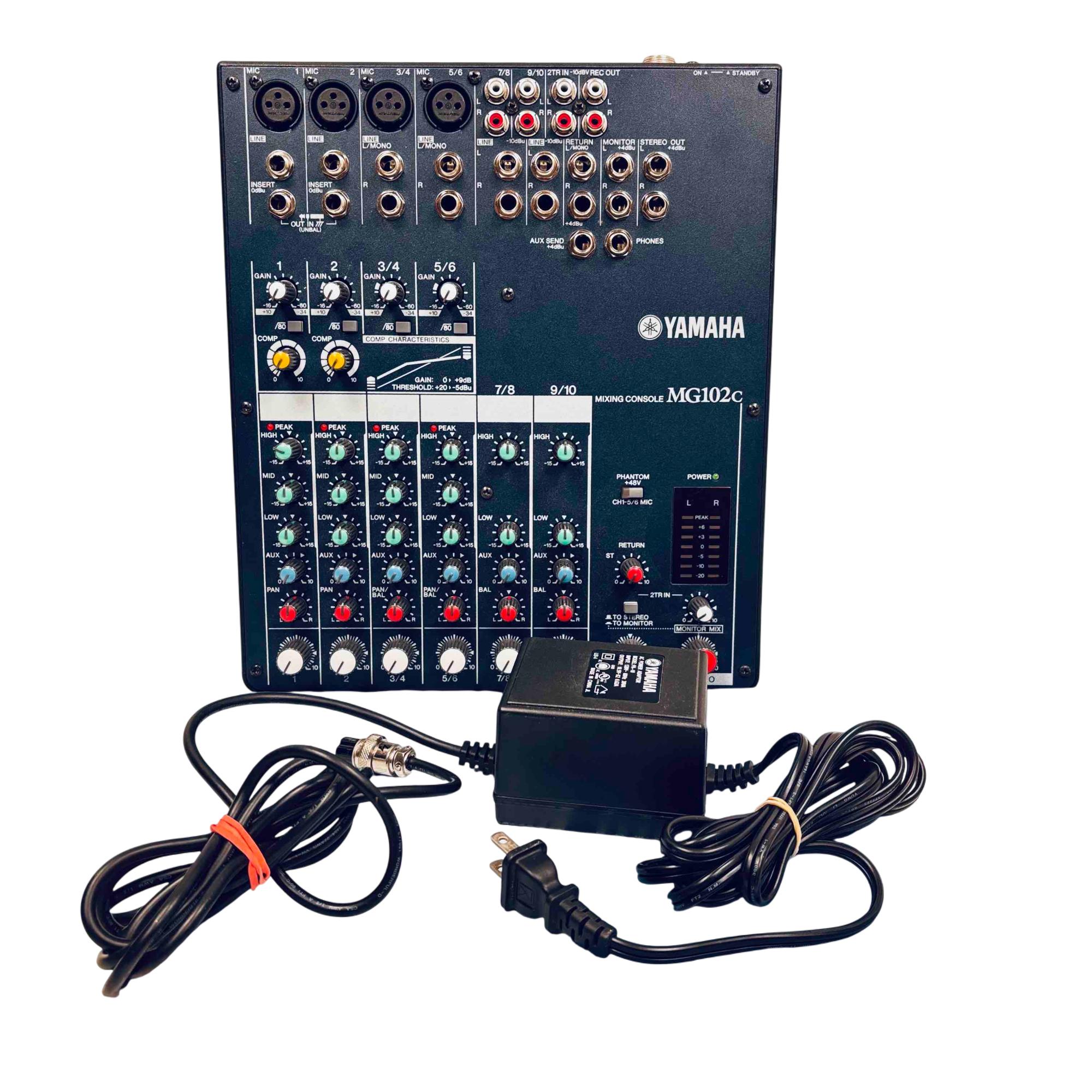 Yamaha MG102C 10-Channel Stereo Audio Mixing Console