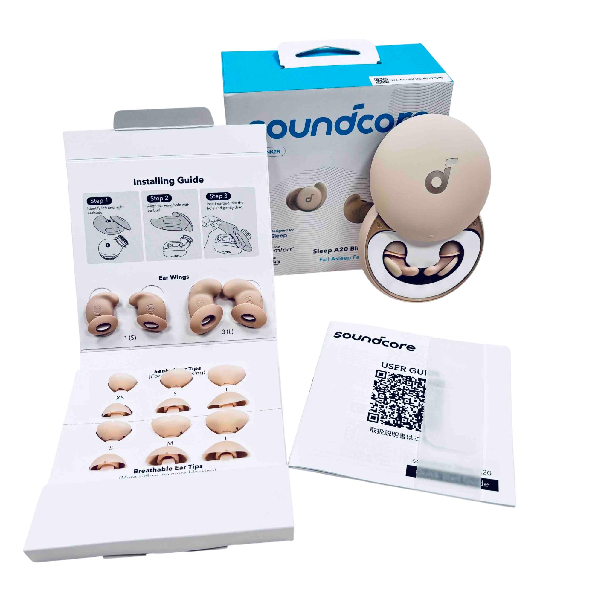 soundcore A20 Bluetoothイヤフォン Amazon.com: Soundcore Sleep A20 by Anker Bluetooth Earbuds