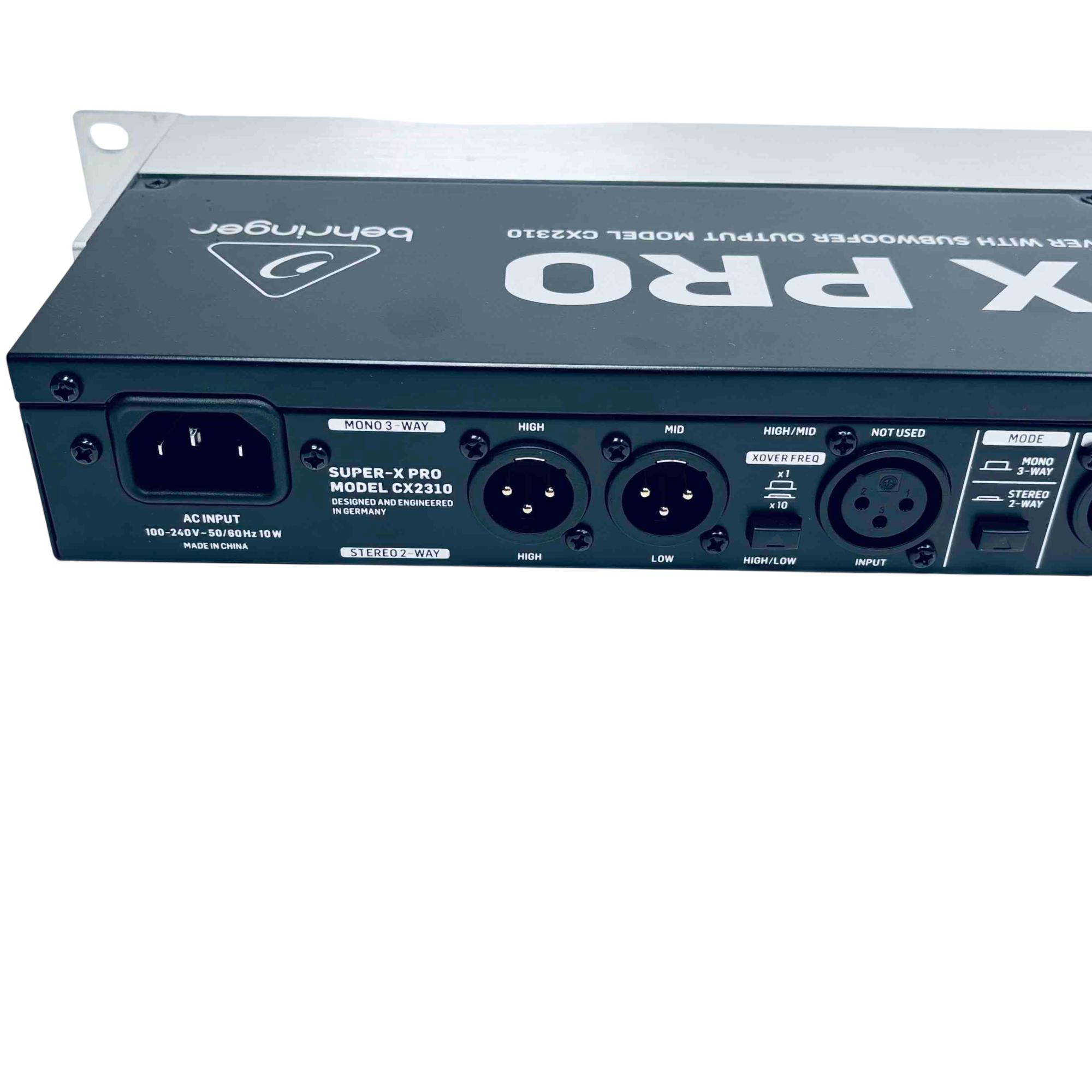 Behringer SUPER-X PRO CX2310 チャンデバ Behringer Super-X Pro CX2310 | Sweetwater