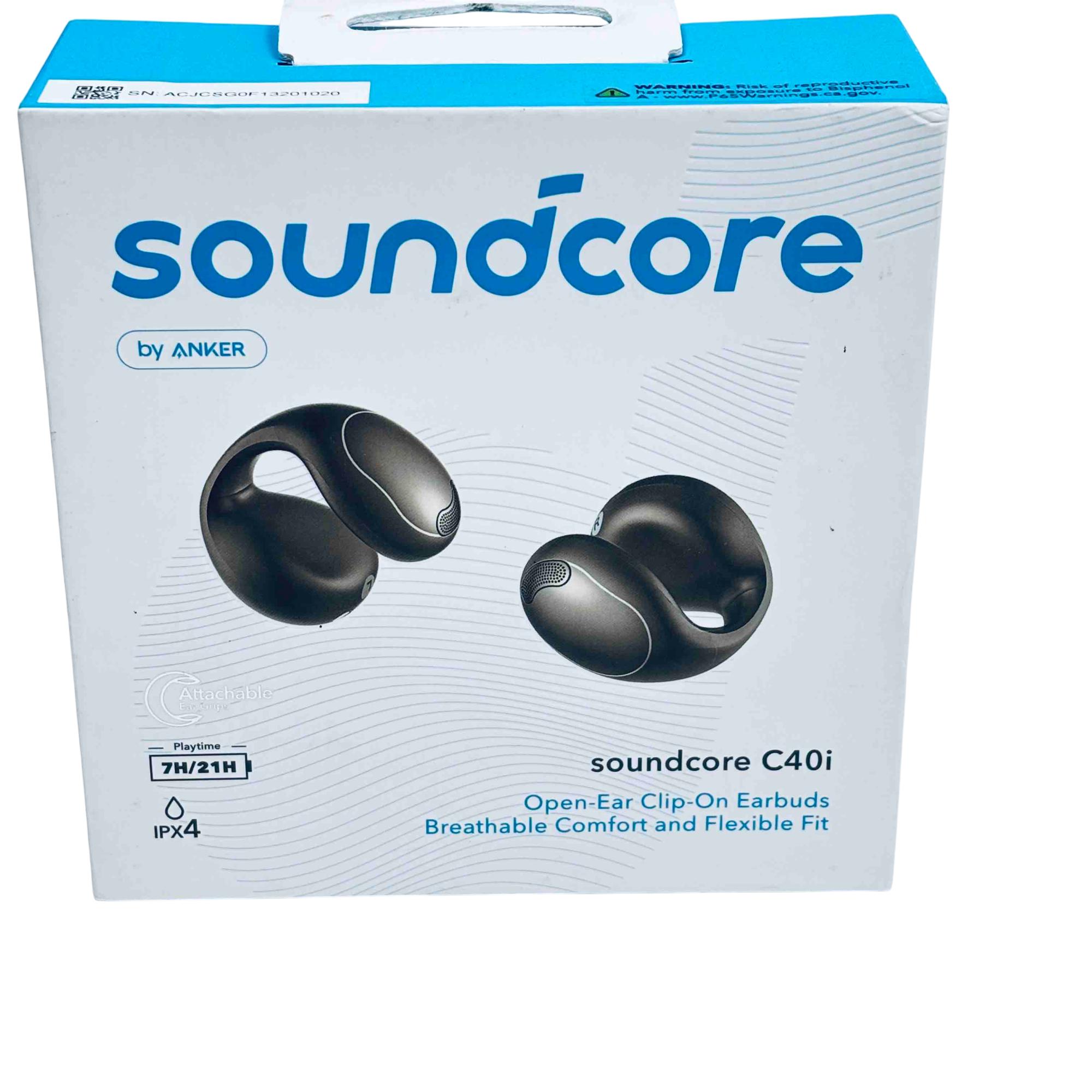 Anker Soundcore C40i Wireless Open-Ear Clip-On Earbuds