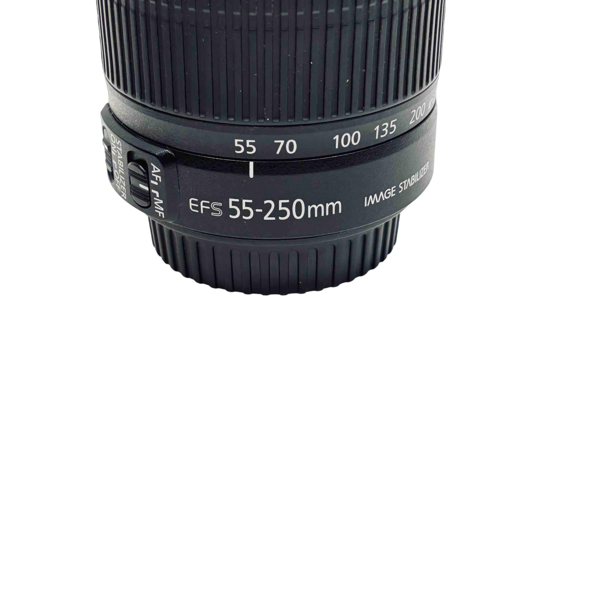 Canon EOS Rebel T3i 18.0MP Digital Camera 18-55mm/55-250mm Lenses