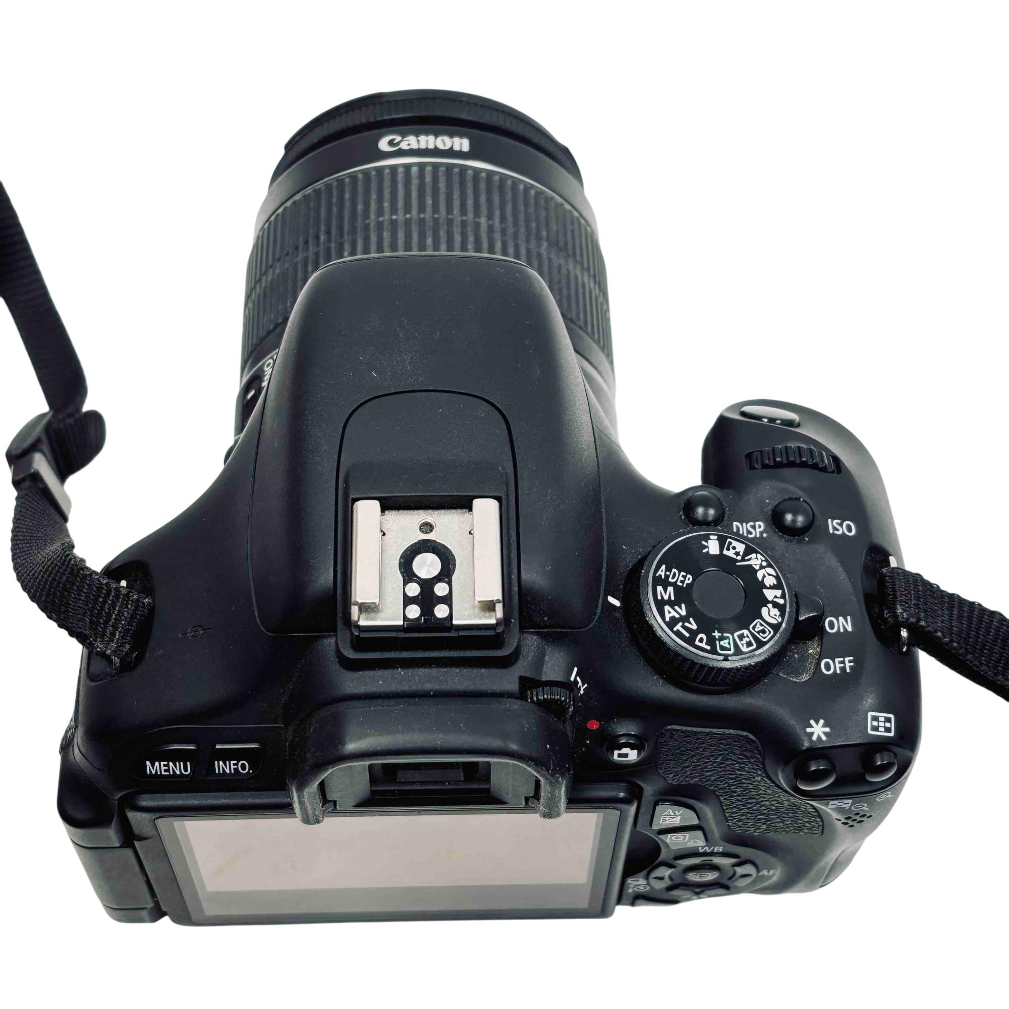 Canon EOS Rebel T3i 18.0MP Digital Camera 18-55mm/55-250mm Lenses