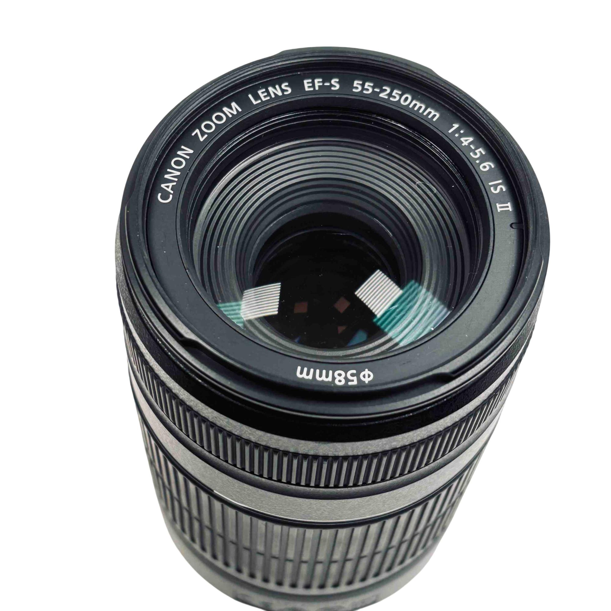 Canon EOS Rebel T3i 18.0MP Digital Camera 18-55mm/55-250mm Lenses