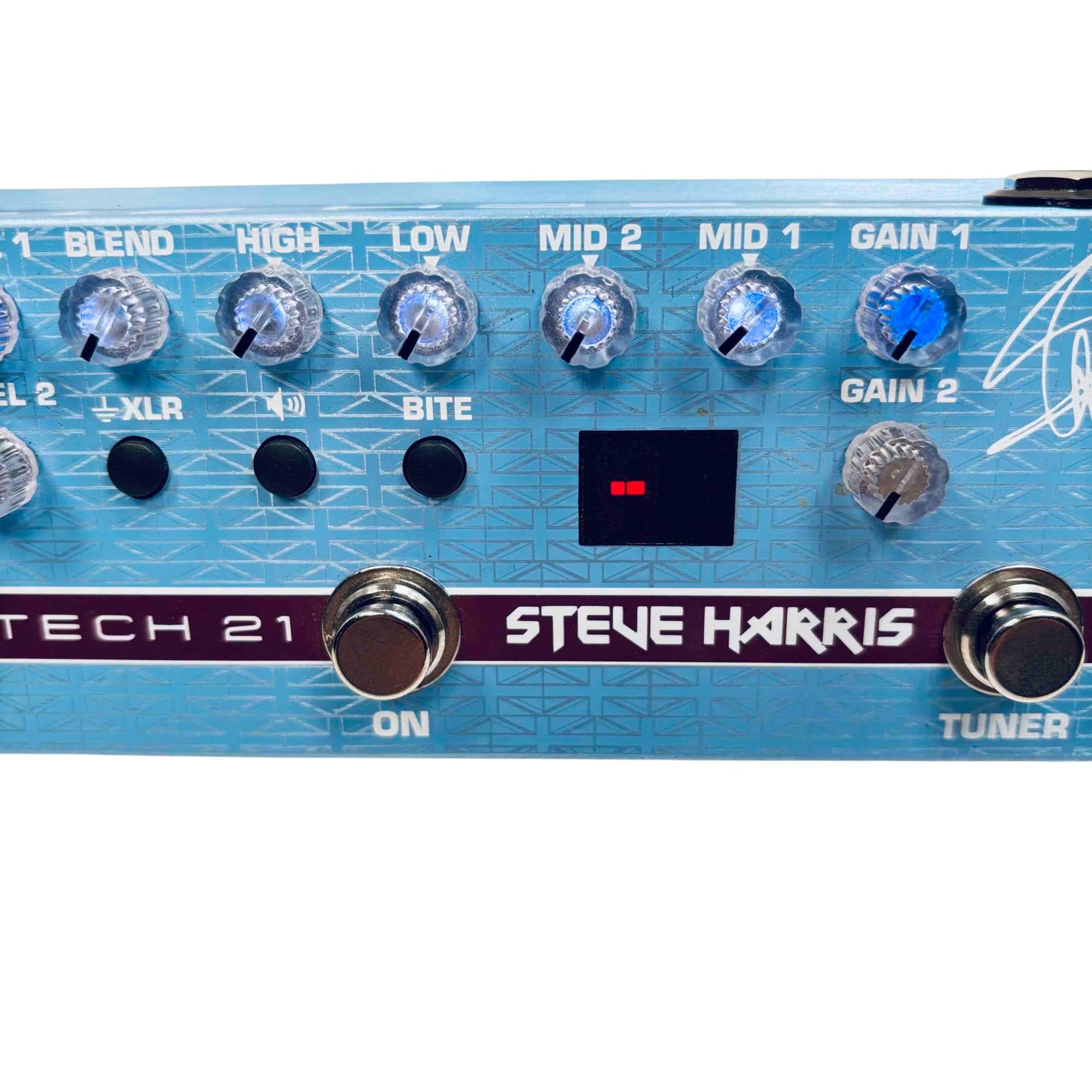 Tech 21 Steve Harris SH1 Signature SansAmp Bass Preamp Pedal