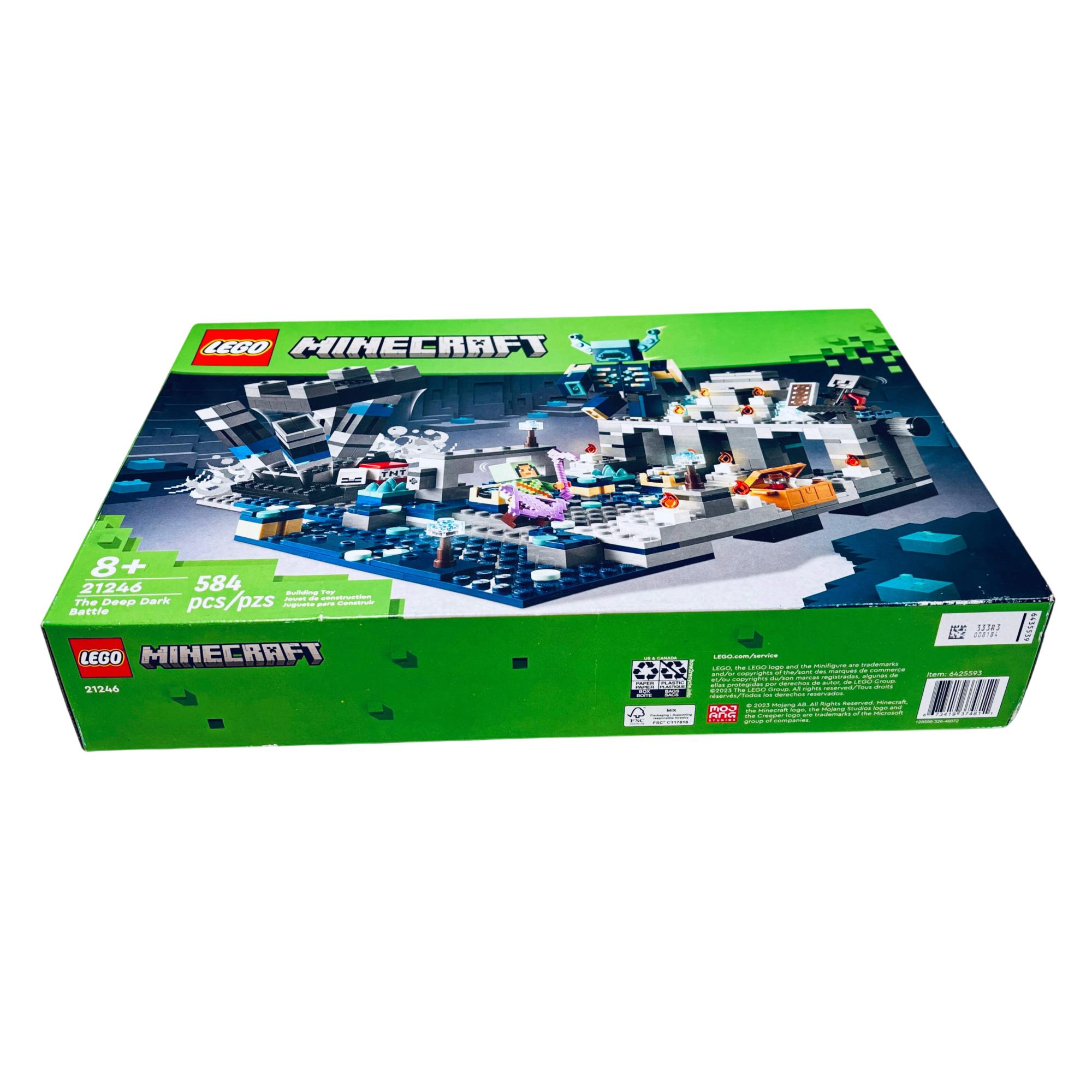 LEGO Minecraft 21246 The Deep Dark Battle Set 584 Pieces