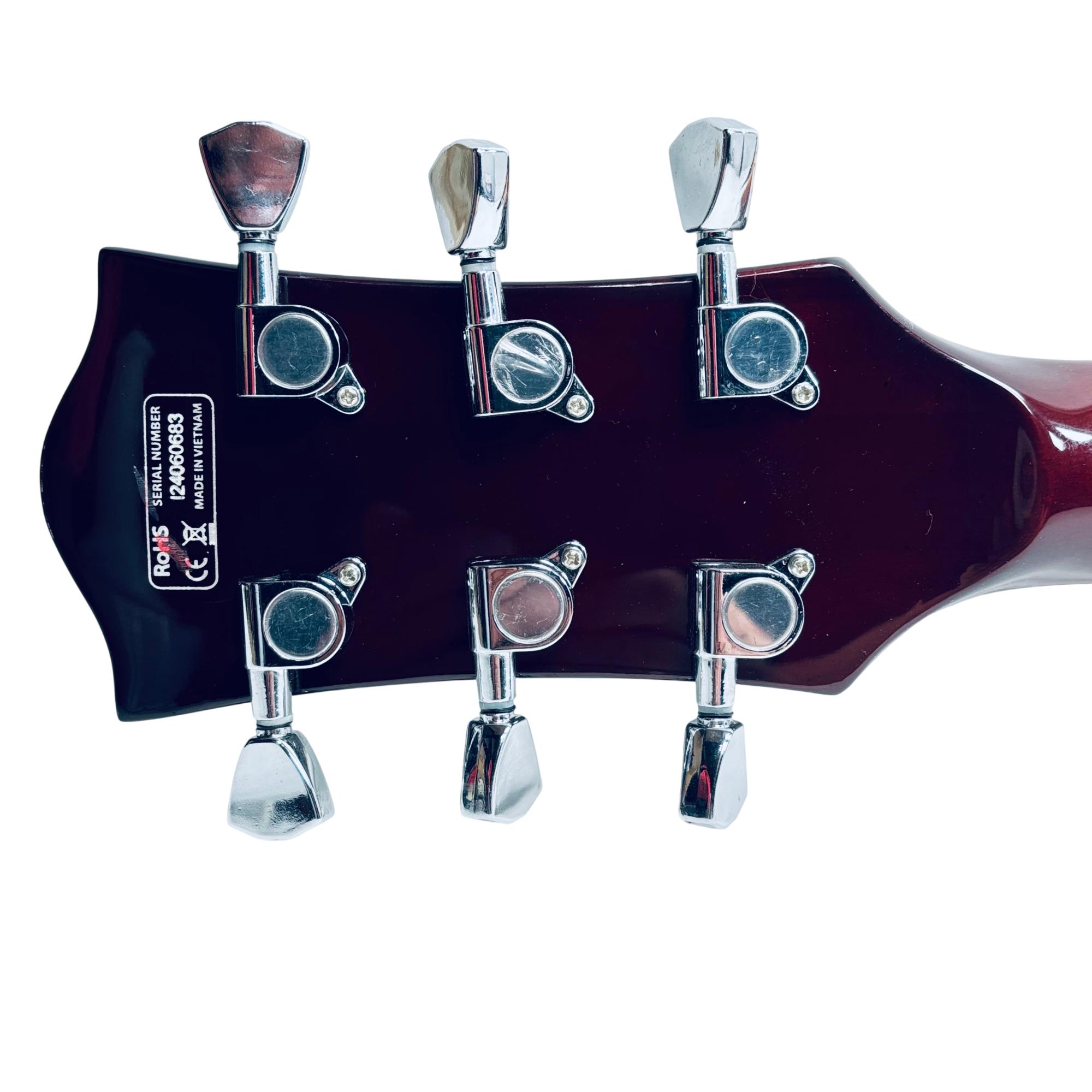 IYV-IJZ-300A TSB Hollow Jazz Right-Handed Electric Guitar Tobacco