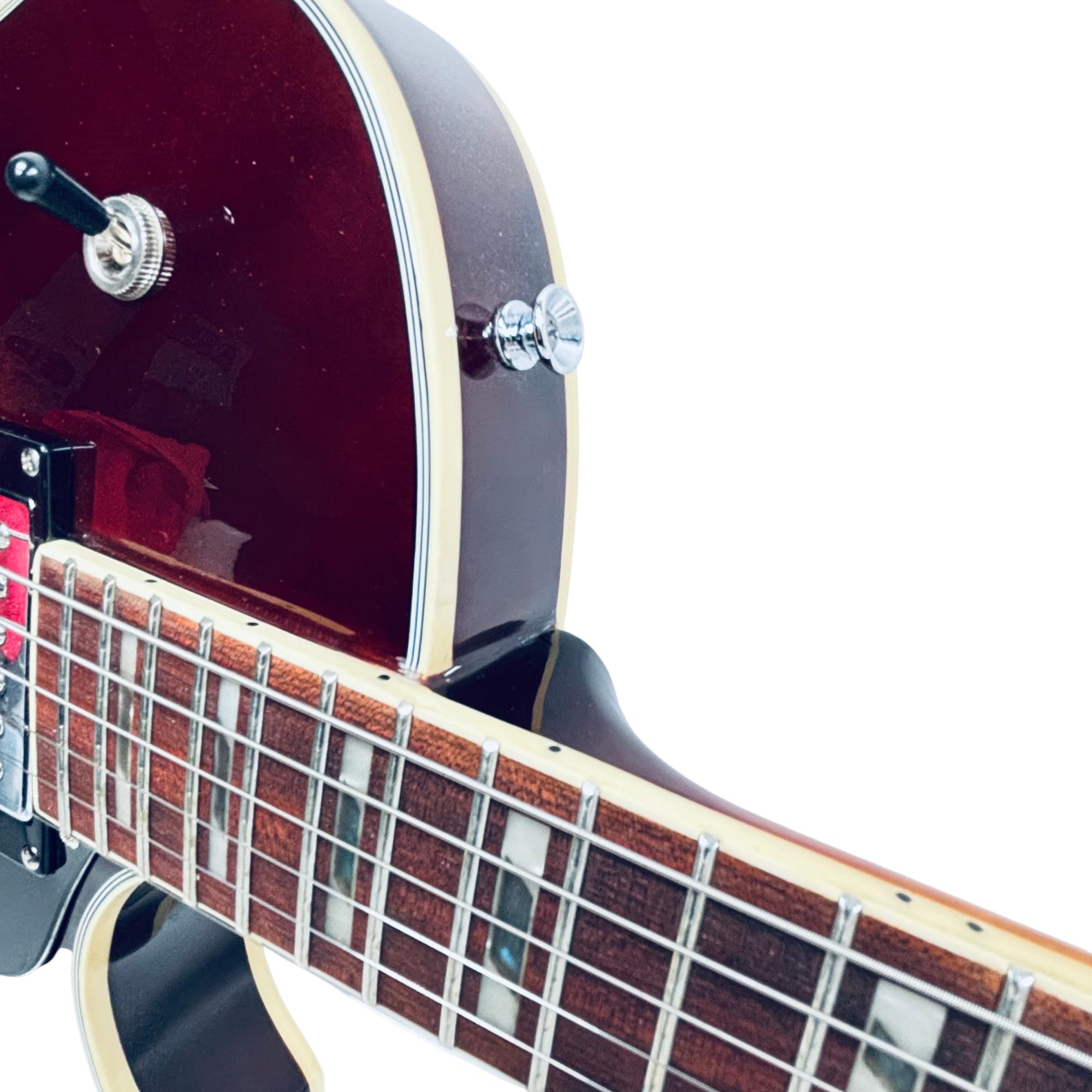 IYV-IJZ-300A TSB Hollow Jazz Right-Handed Electric Guitar Tobacco
