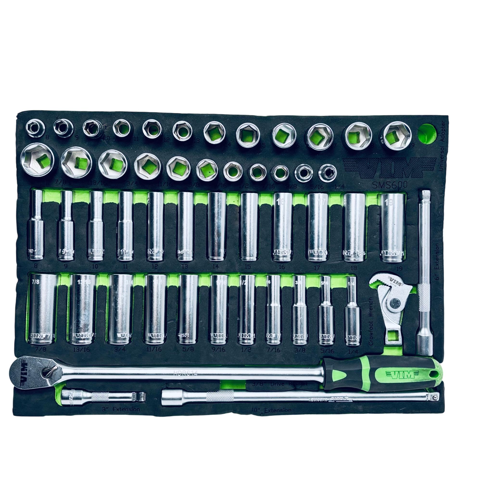 VIM Tools SMS600 52 Piece 3/8