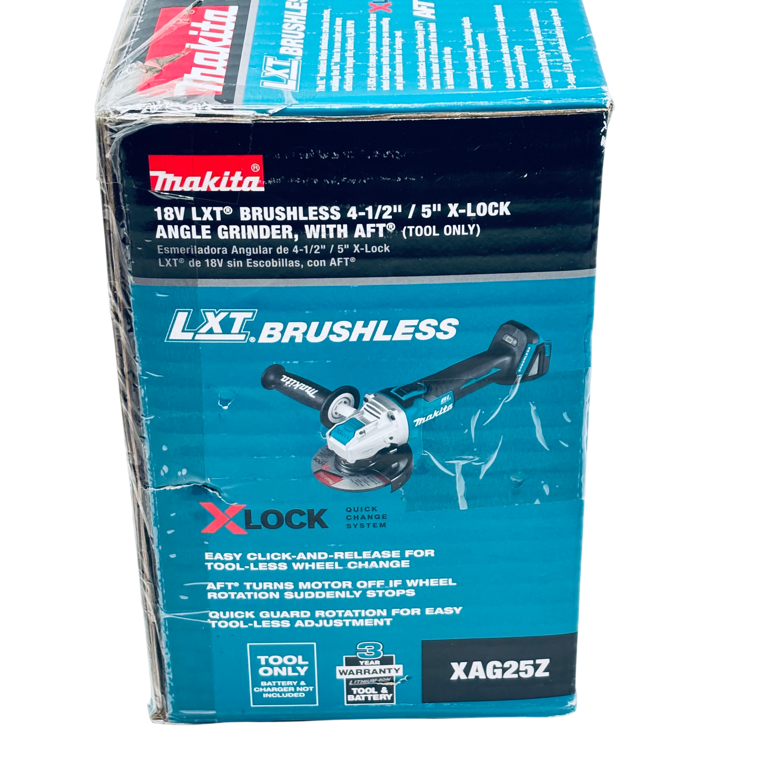 Makita XAG25Z 18V Cordless 4-1/2