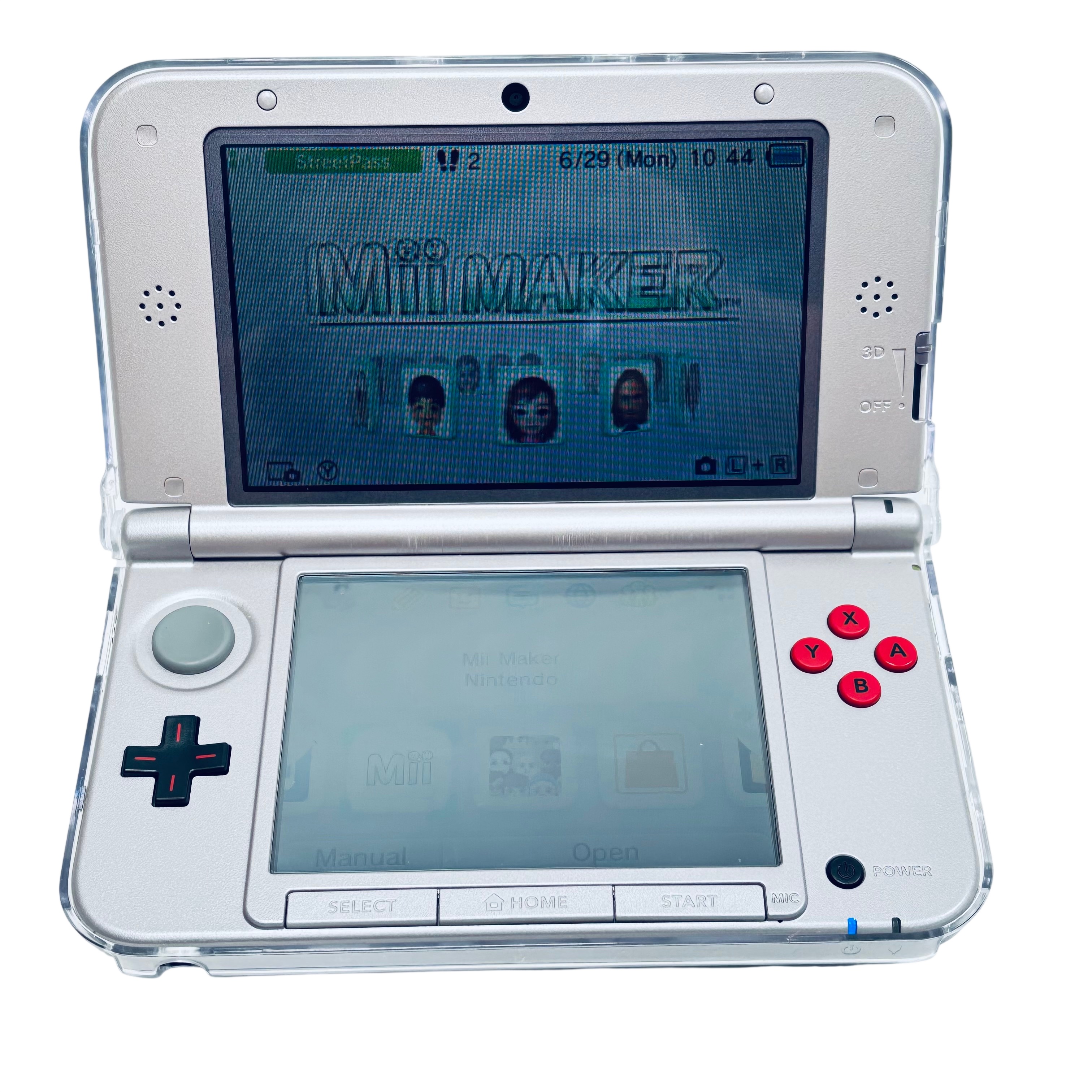 Nintendo 3DS XL SPR-001 Handheld Video Game System NES Special Edition