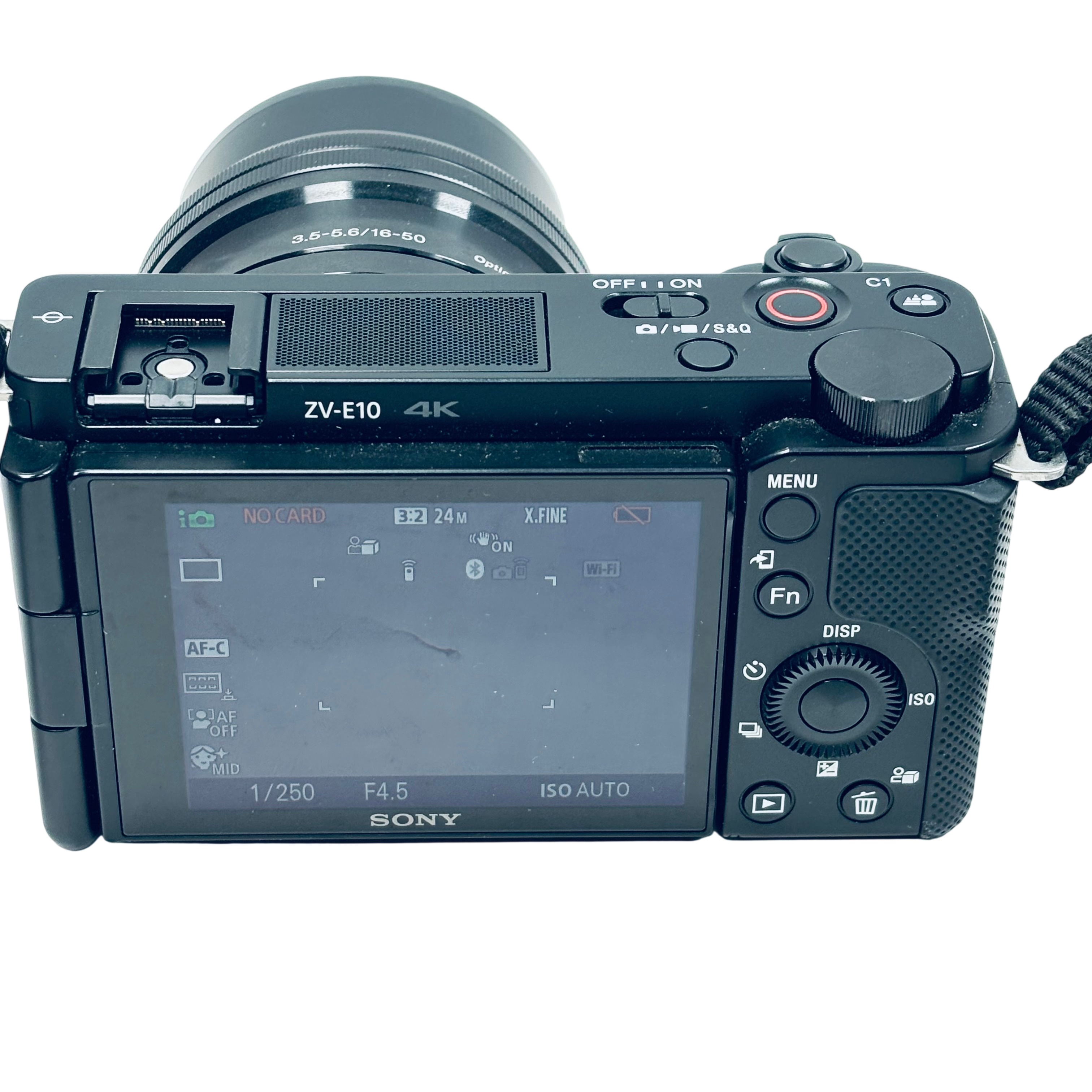 Sony ZV-E10 24.2MP 4K Mirrorless Vlog Camera E-Mount/ Sony 15-60mm