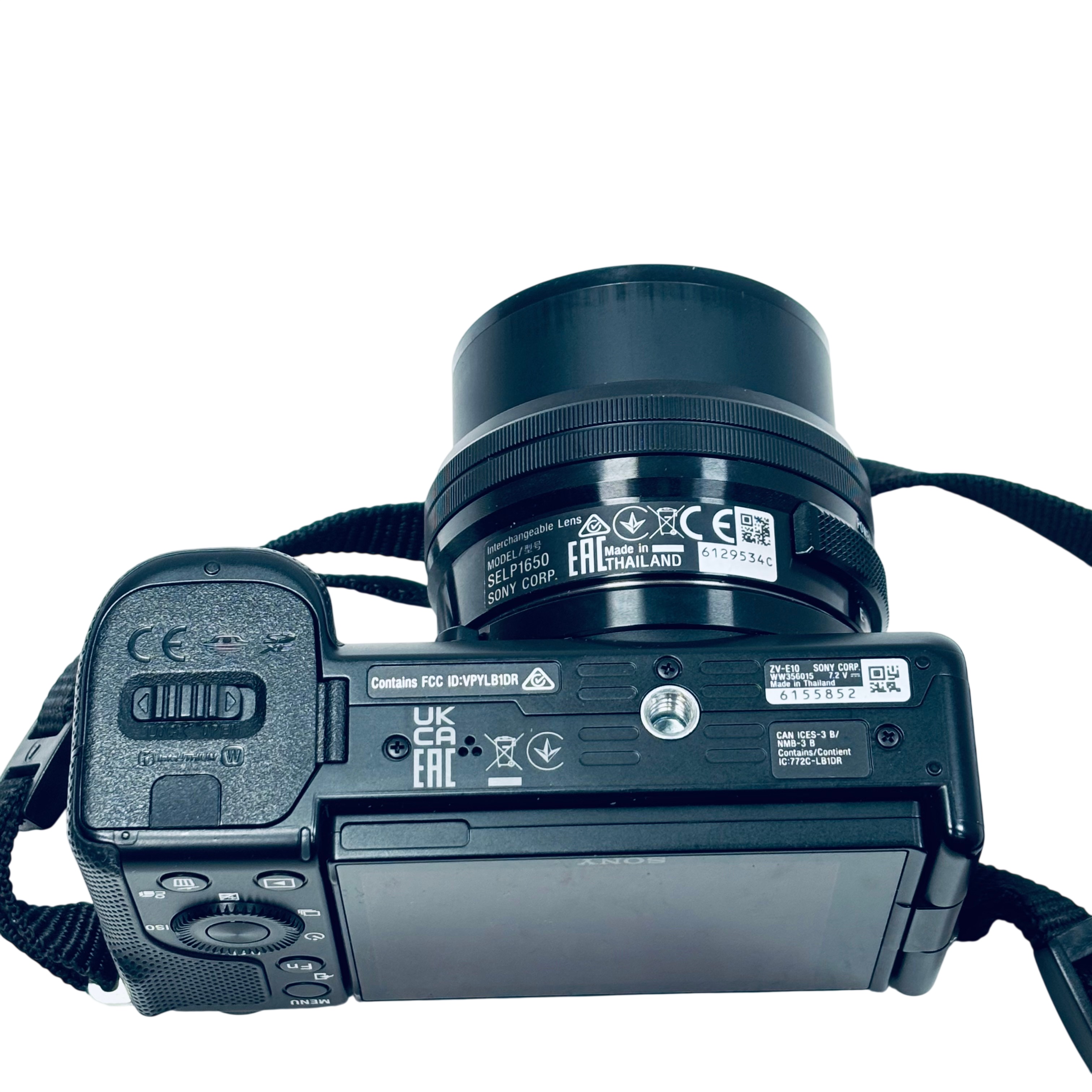 Sony ZV-E10 24.2MP 4K Mirrorless Vlog Camera E-Mount/ Sony 15-60mm