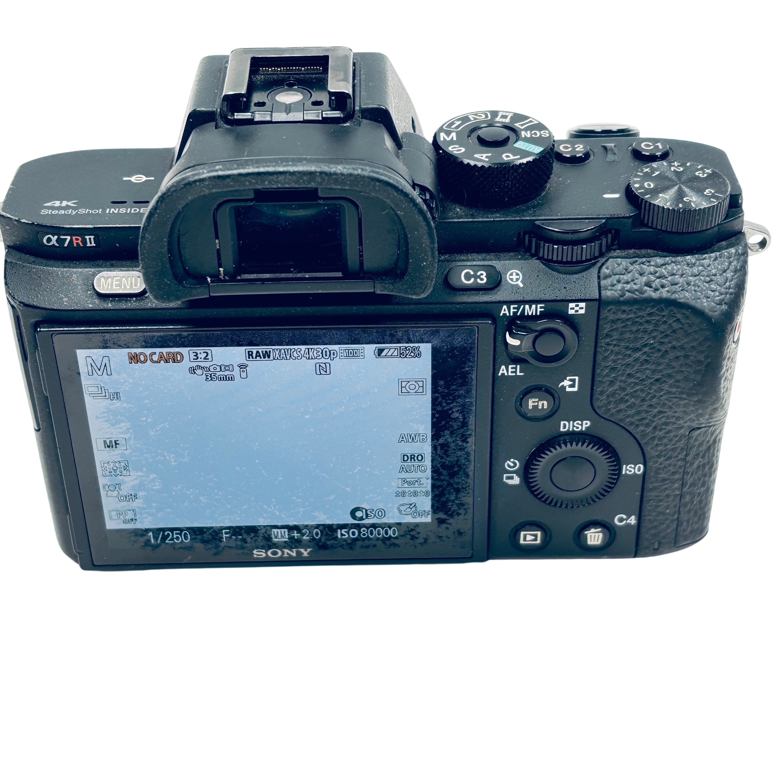 Sony ILCE-7RM2 42.4MP Full-Frame 4K Digital Camera Body Only