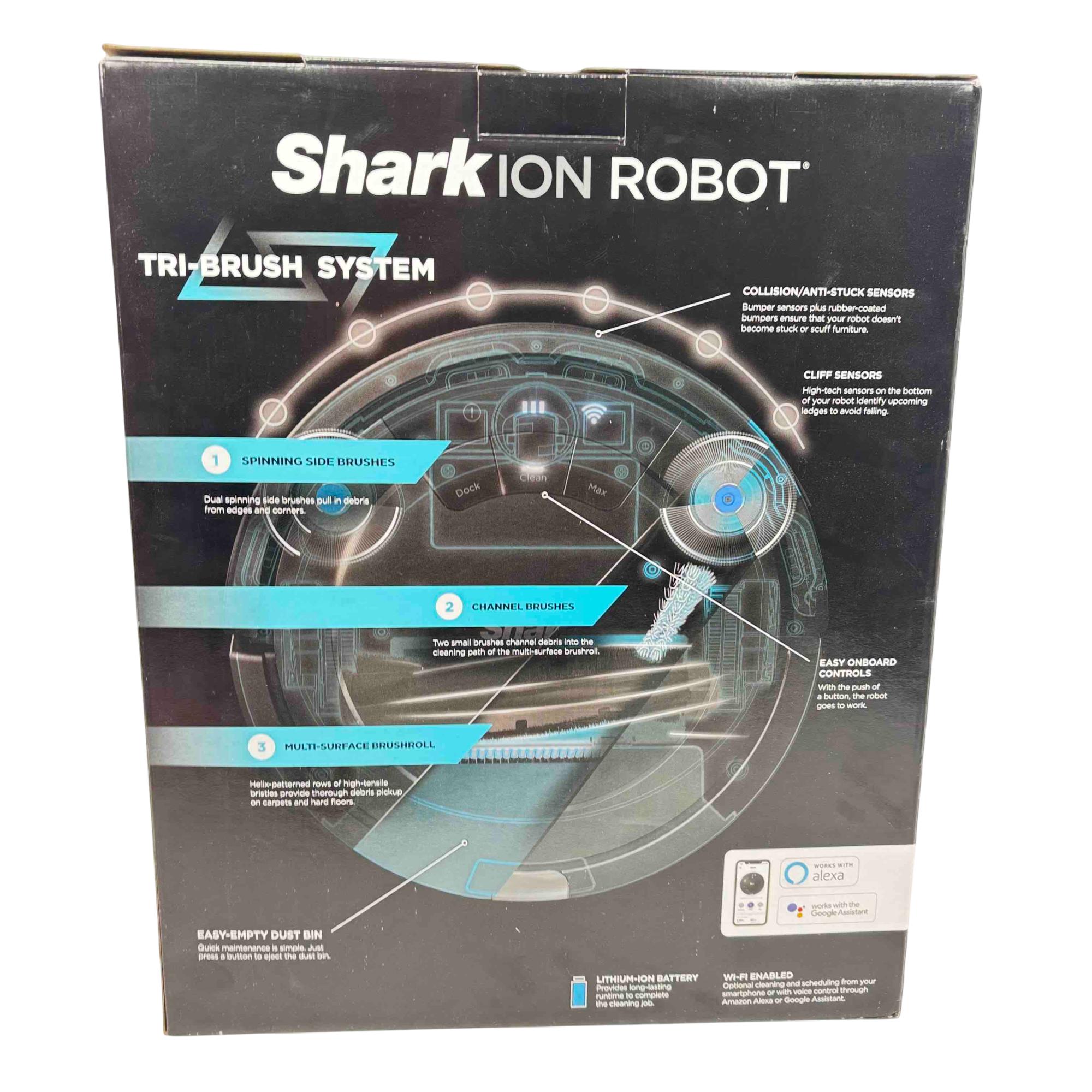 Sharp Models Rv754 Parts Shark Ion RV754 Cordless Robot Vacuum Wifi Connected Black