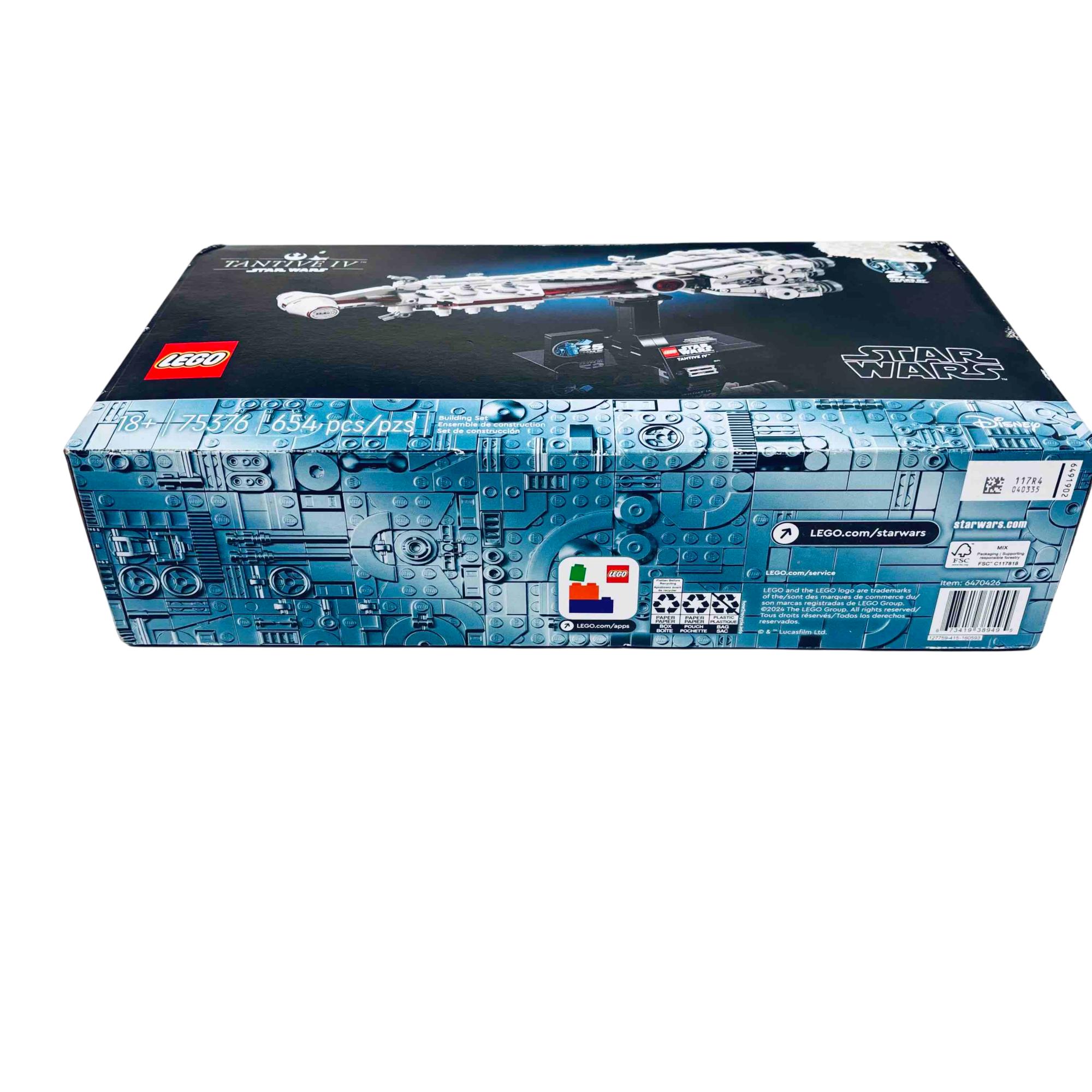 LEGO Star Wars 75376 Tantive IV Building Kit 654 Pieces