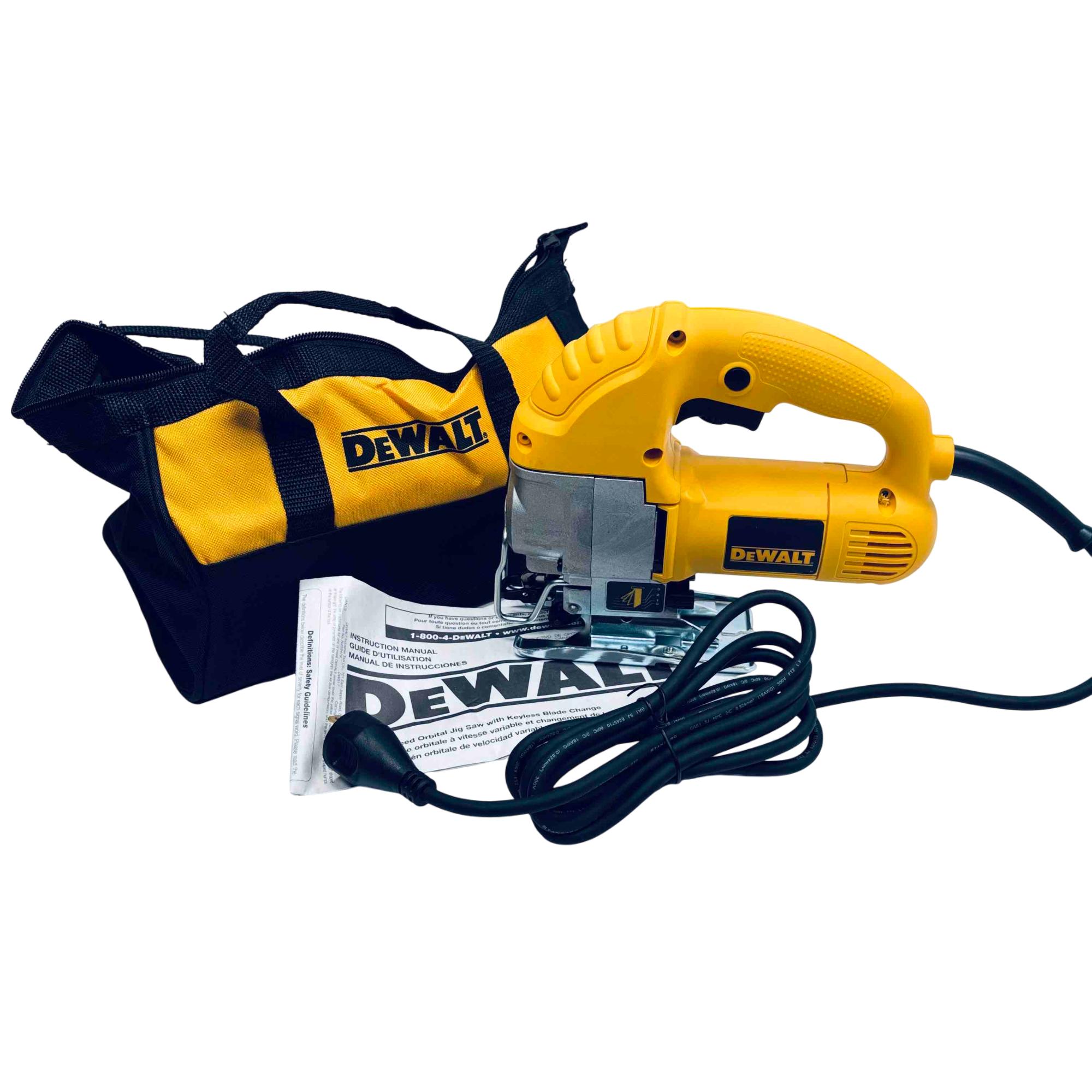 DEWALT 5.5-Amp Variable Speed Keyless Jigsaw DEWALT 5.5-Amp Variable Speed Keyless Jigsaw