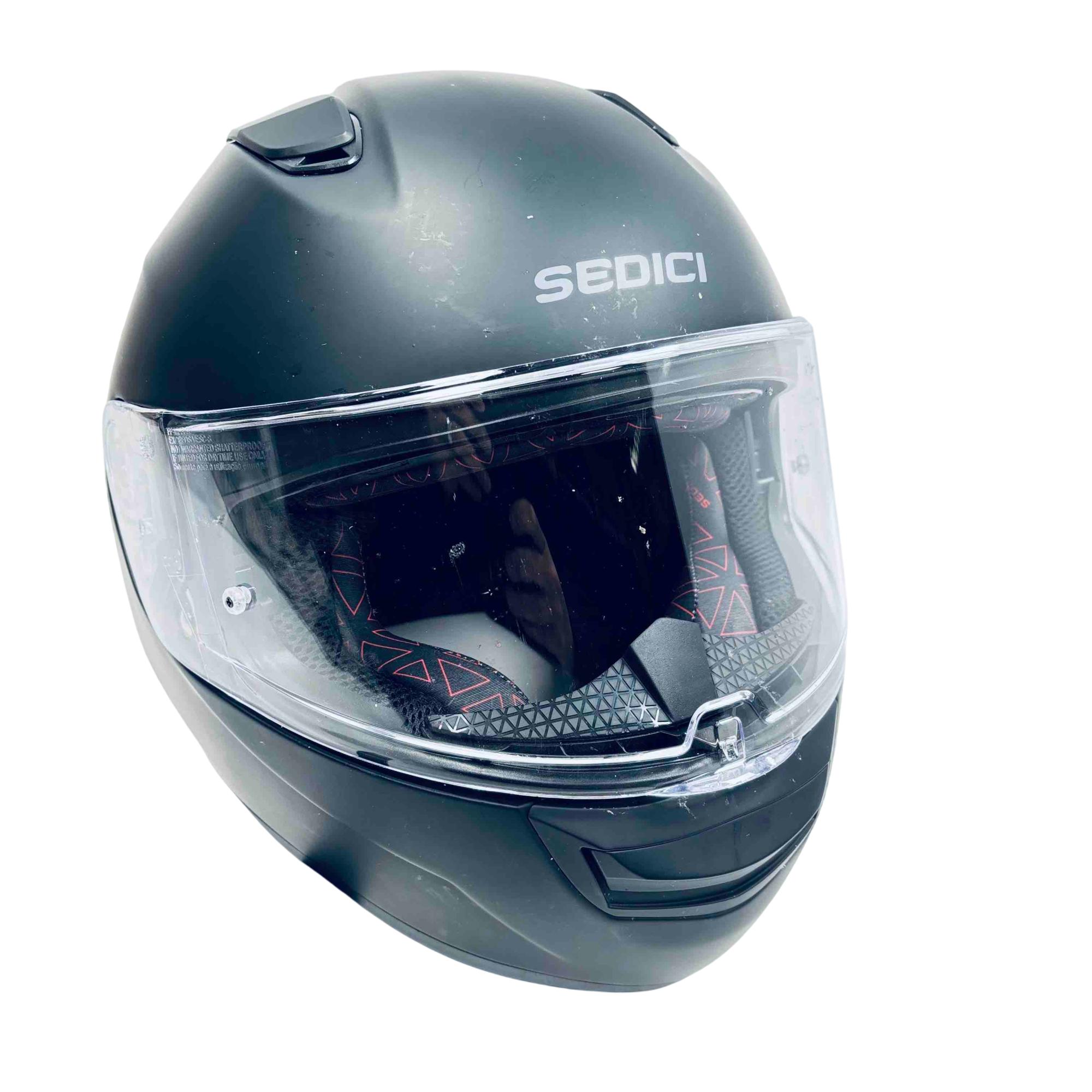 【上品】 Clear Helmet Motorcycle 3 Strada Sedici Visor DOT Large Size その他