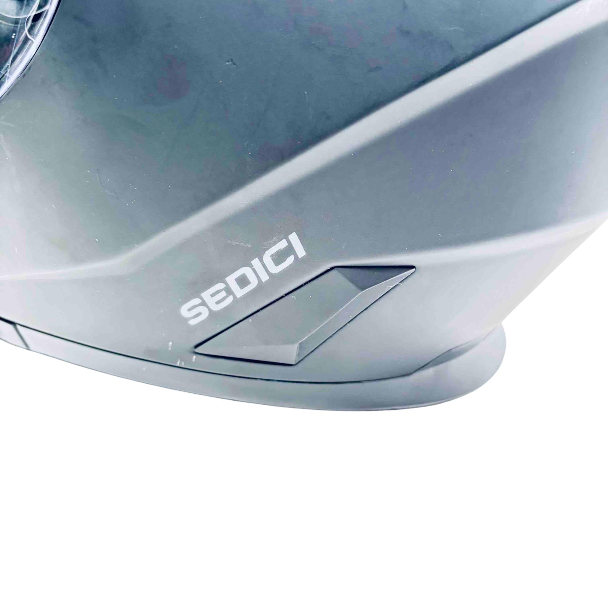 Sedici Strada 3 Motorcycle Helmet Clear Visor Size Large DOT