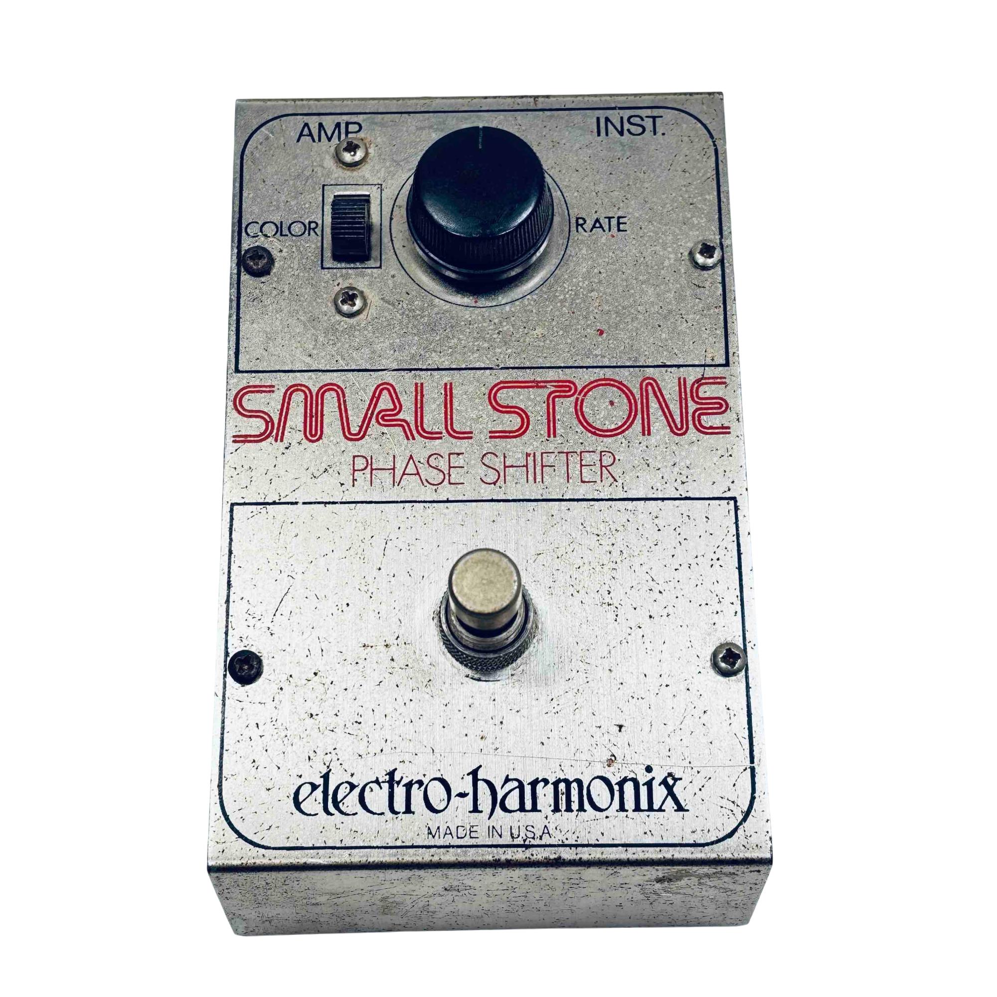 Electro-Harmonix Small Stone Phase Shifter Effect Pedal Mid 70's