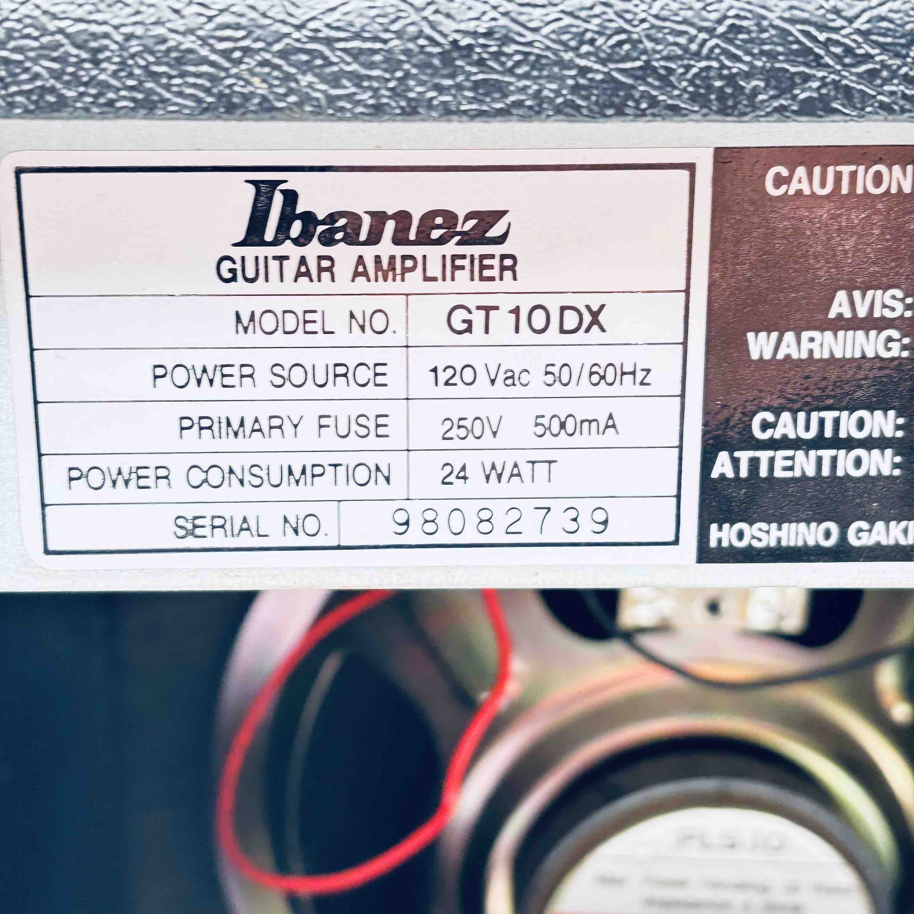 Ibanez GT-10 DX 10-Watt Guitar Amplifier