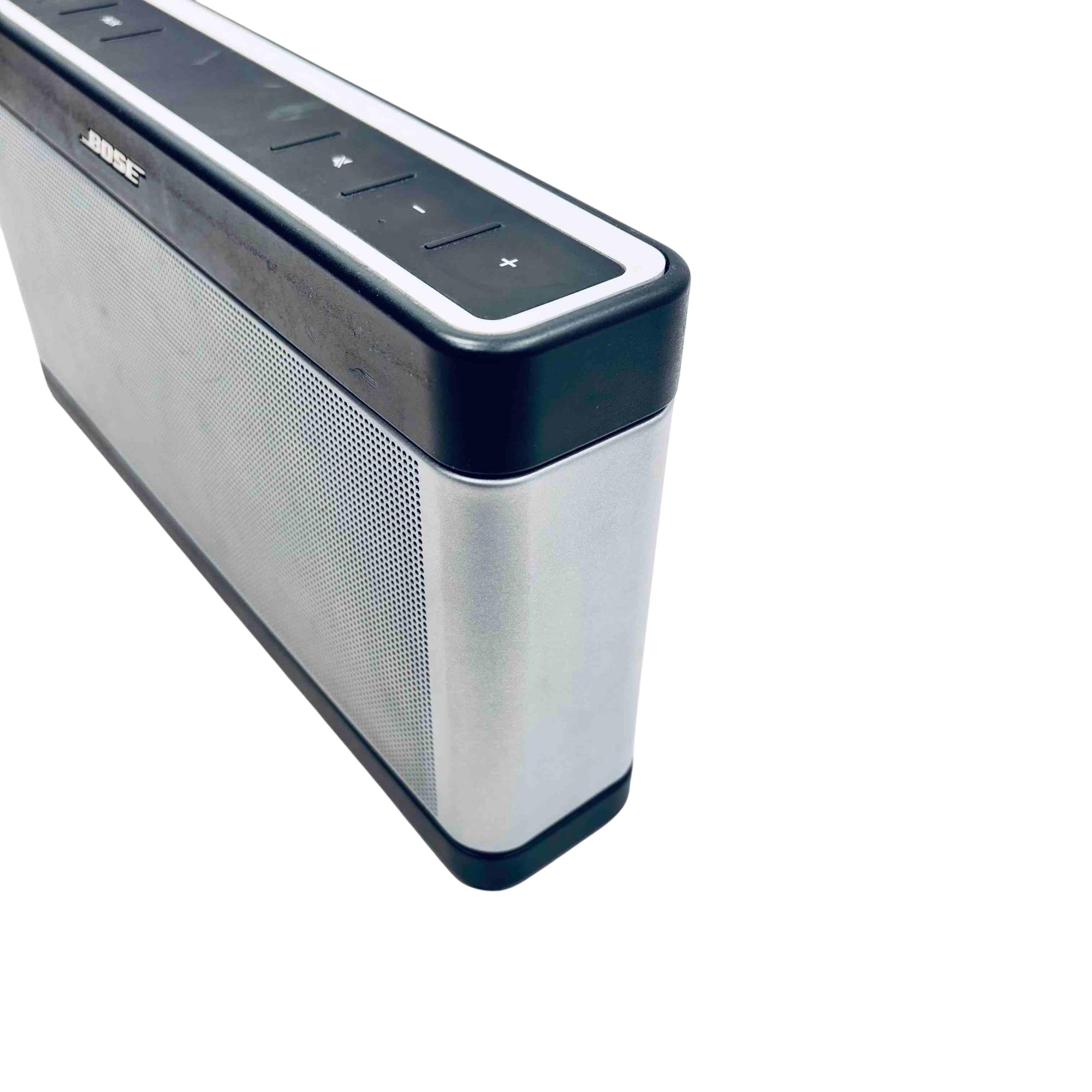 スピーカー・ウーファー Bose SoundLink speaker 3 414255 Bose SoundLink III 414255 Black Silver Wireless Bluetooth