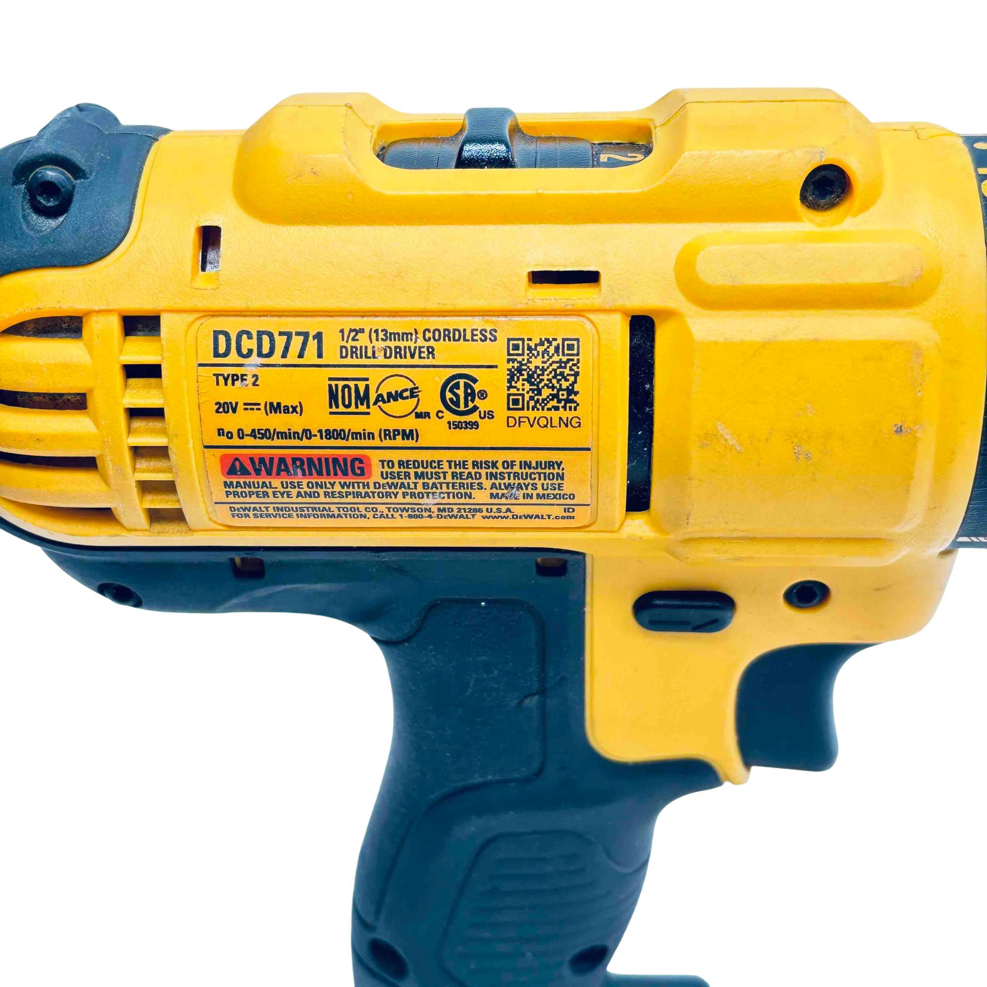 DeWalt DCD771 1/2