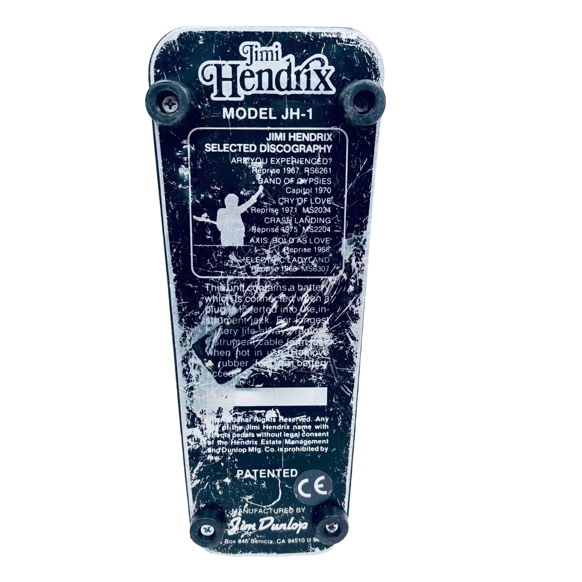 Jim Dunlop JH-1 Jimi Hendrix Signature Wah Pedal