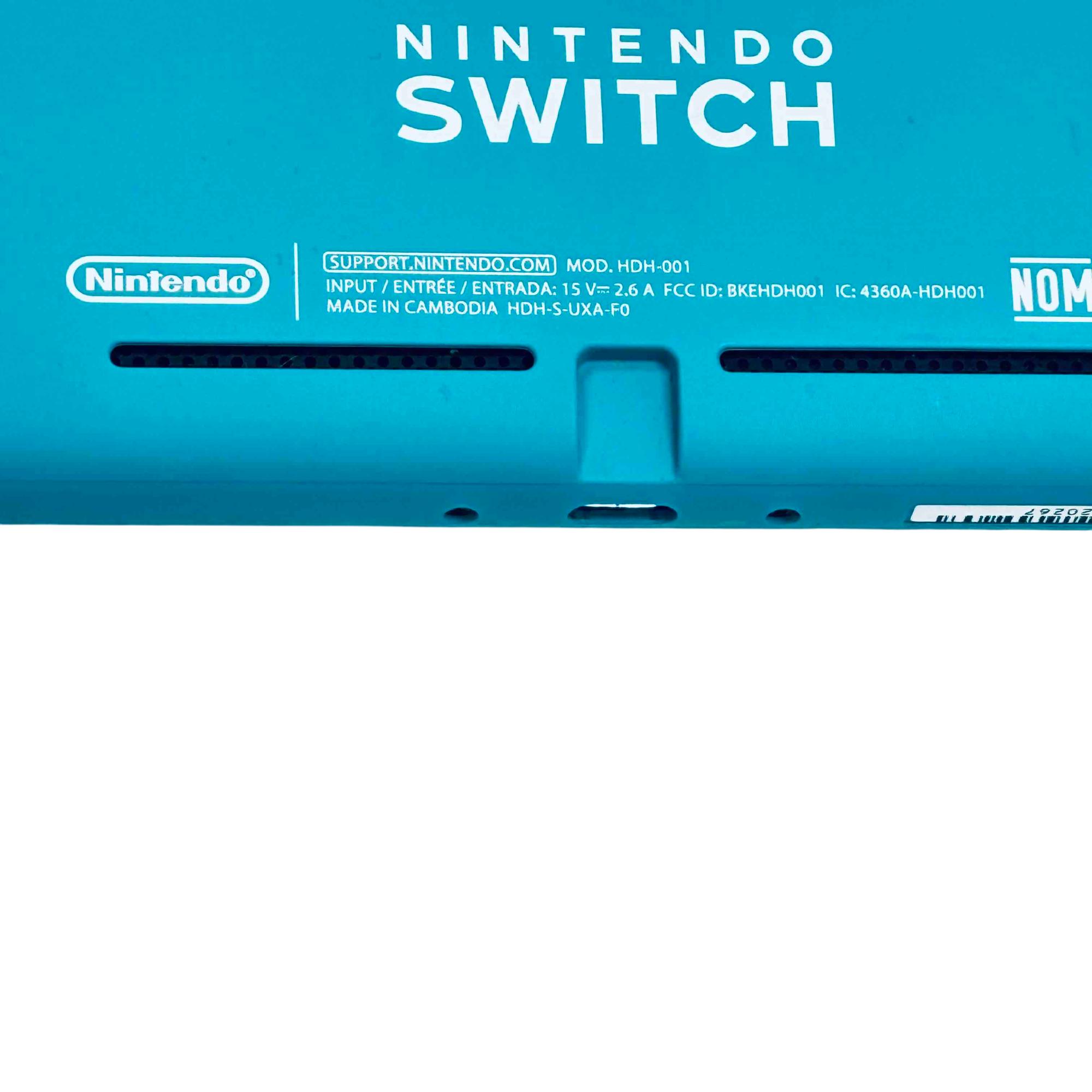 Nintendo Switch Lite HDH-001 Handheld Video Game System Turquoise 0921
