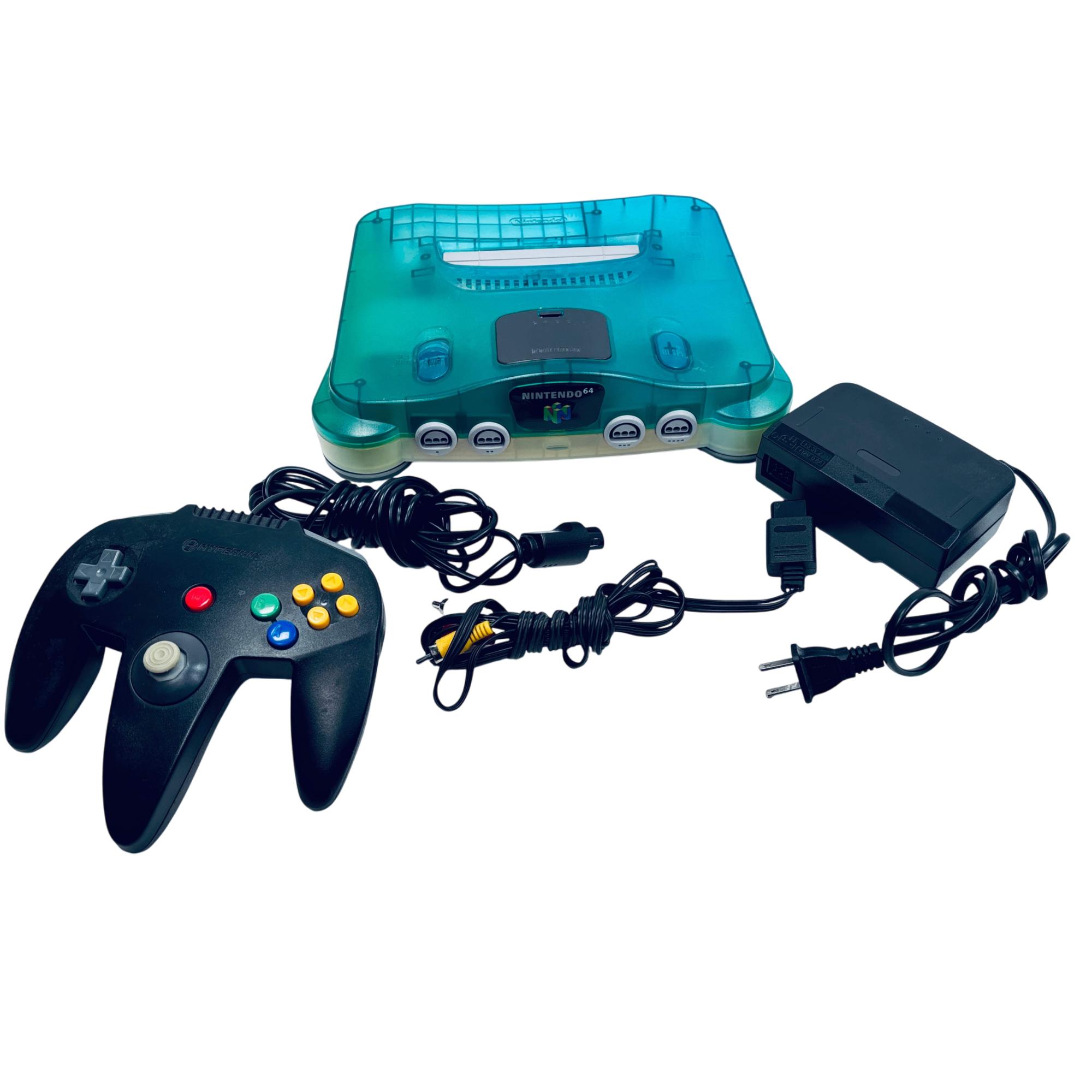 ■【美品】クリアブルー ニンテンドー 64 NINTENDO NUS-001 570283a9-acbb-4068-8f6f-