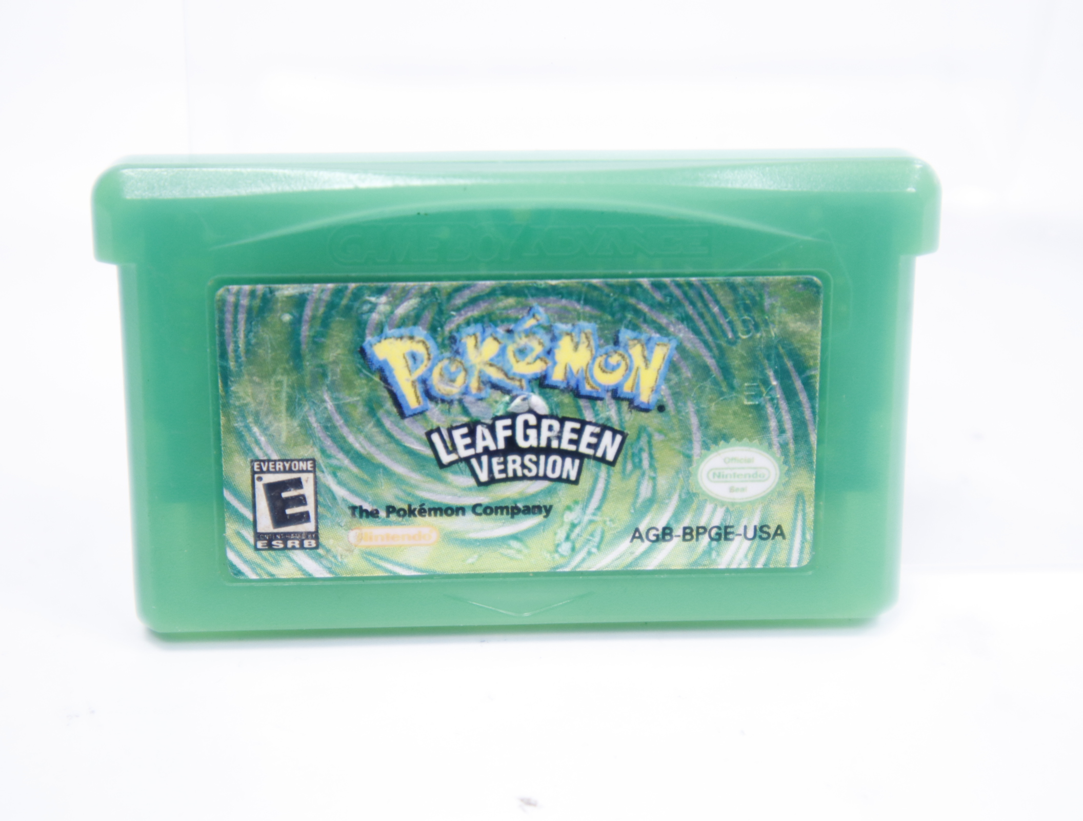 Nintendo Gameboy Advance Pokemon Leaf Green Video Game Cartridge Only