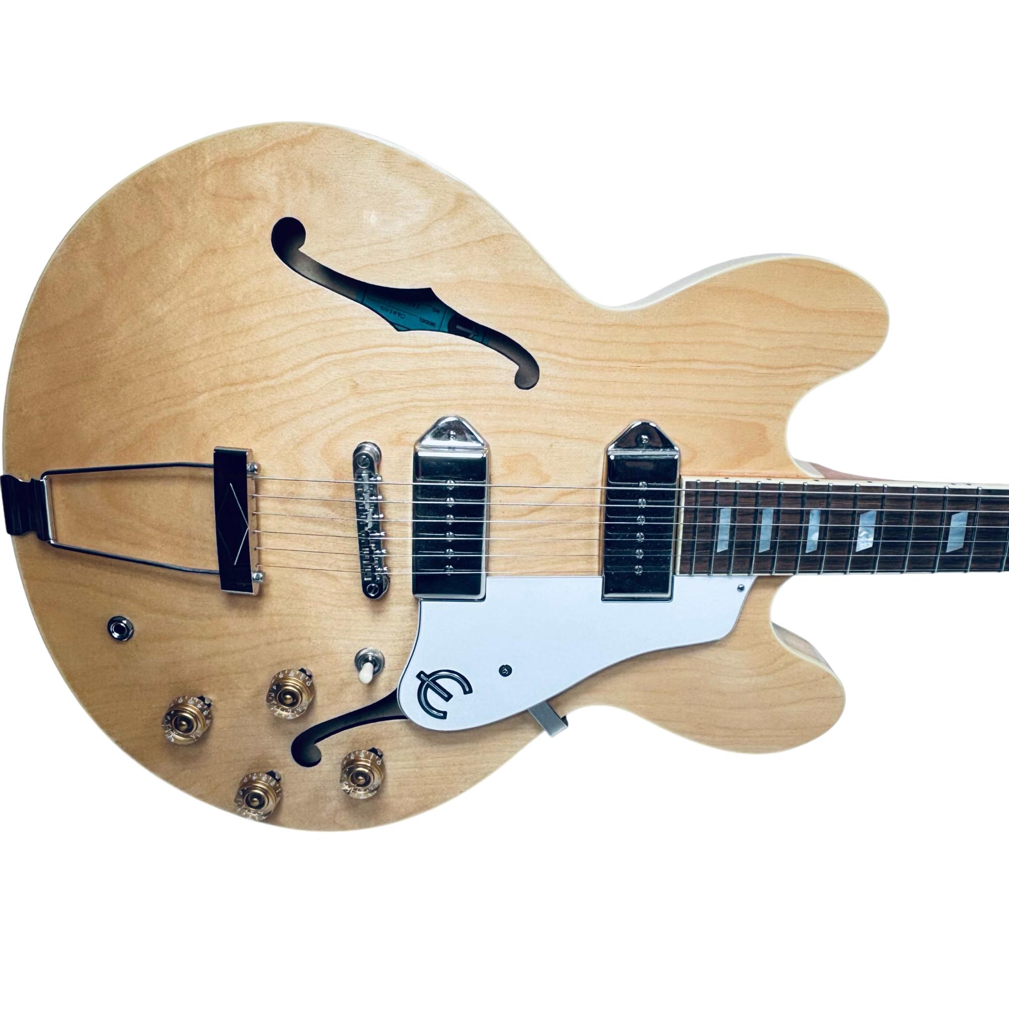 Epiphone Casino Right-Handed Hollowbody Electric Guitar Natural Finish