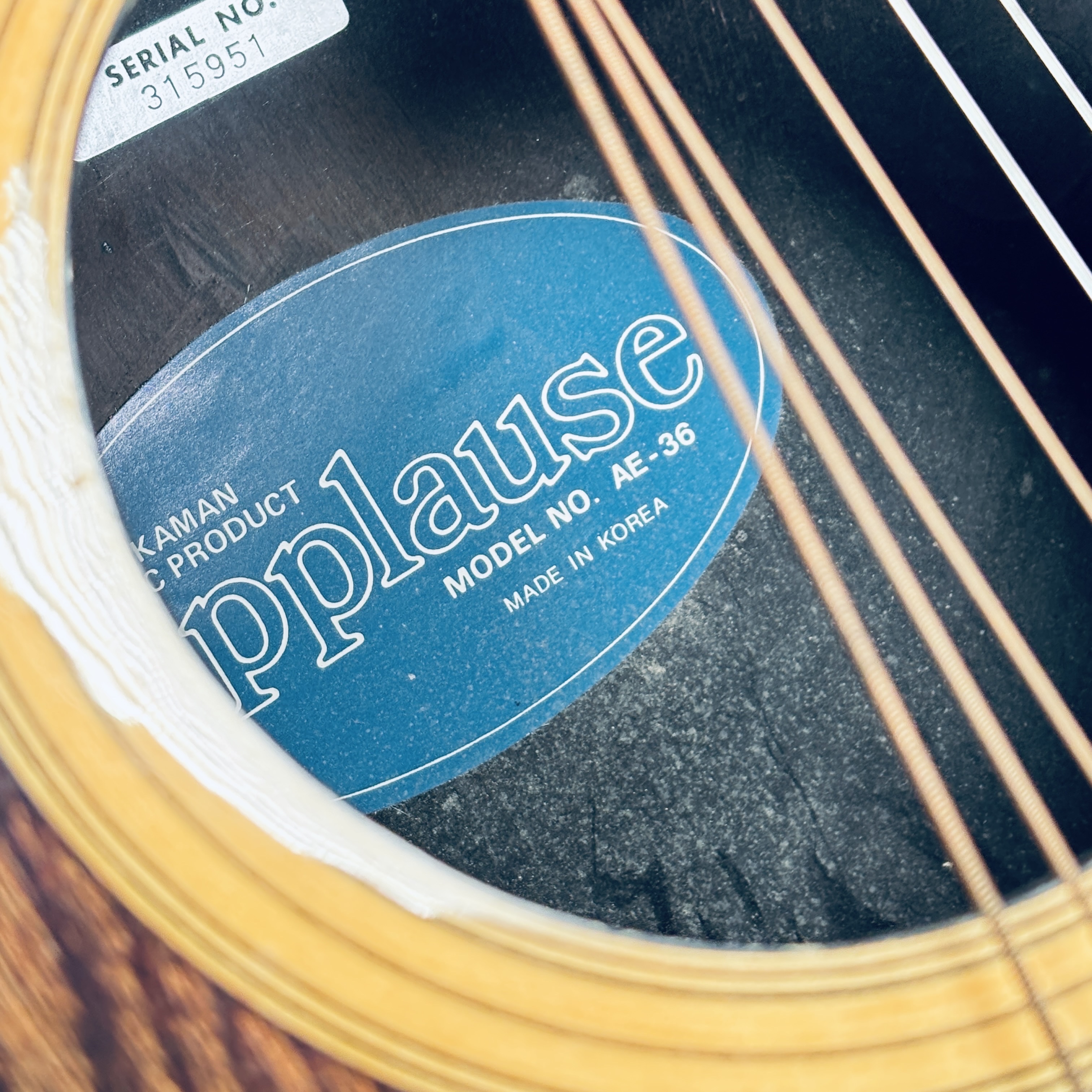 とても綺麗です♪ Applause エレアコ AE-36 とても綺麗です♪ Applause エレアコ AE-36 とても綺麗です♪ Applause