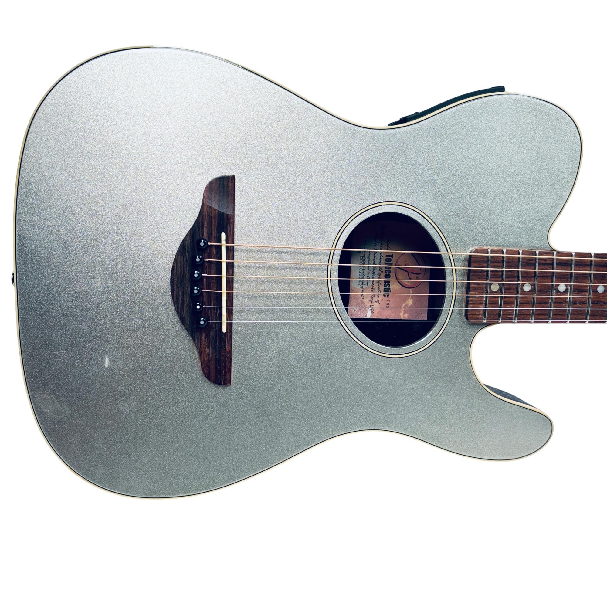 Fender Telecousticアコースティックギター Fender Telecoustic Plus - Sherwood Green | Sweetwater