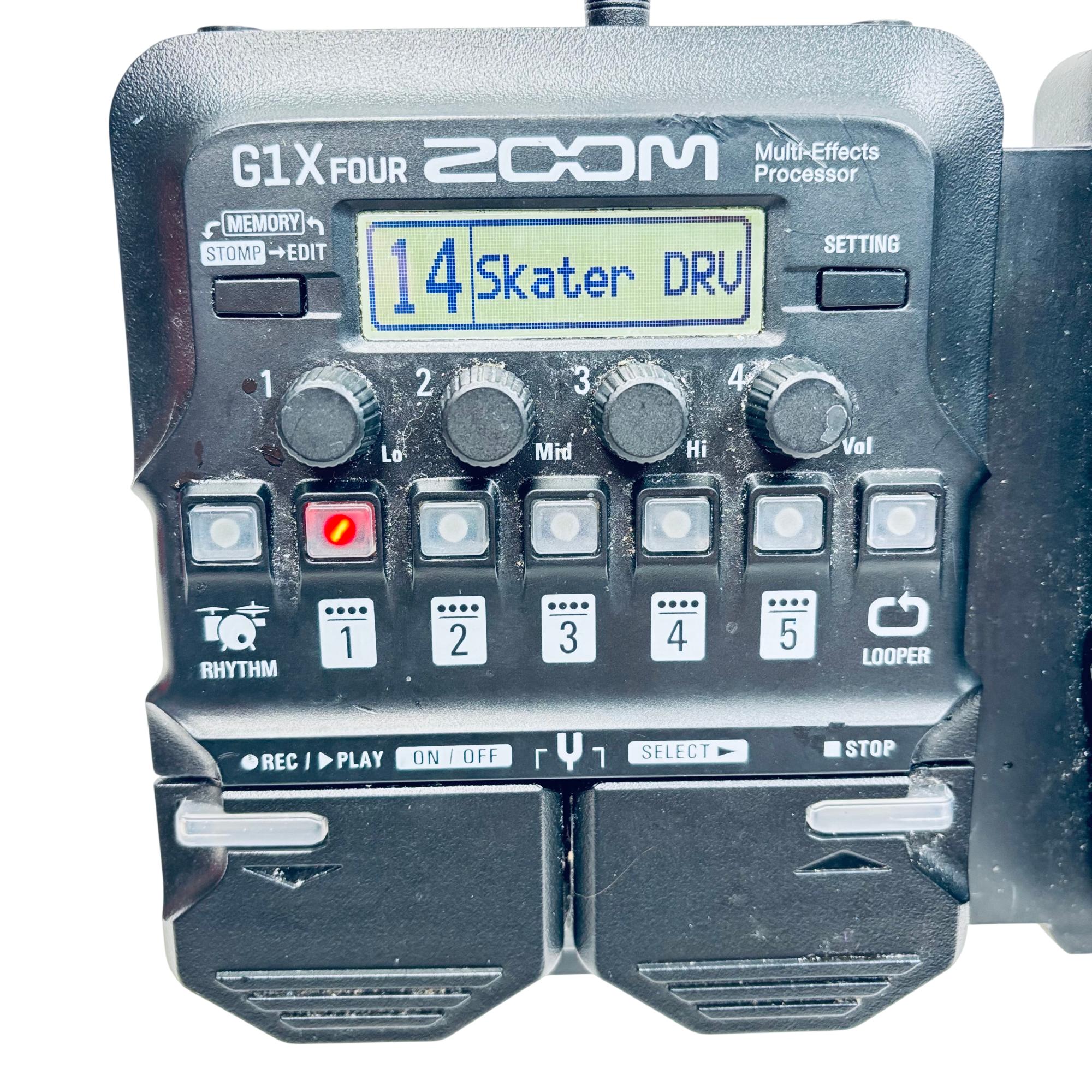 Zoom G1X Four Digital Multi-Effects Guitar Processor