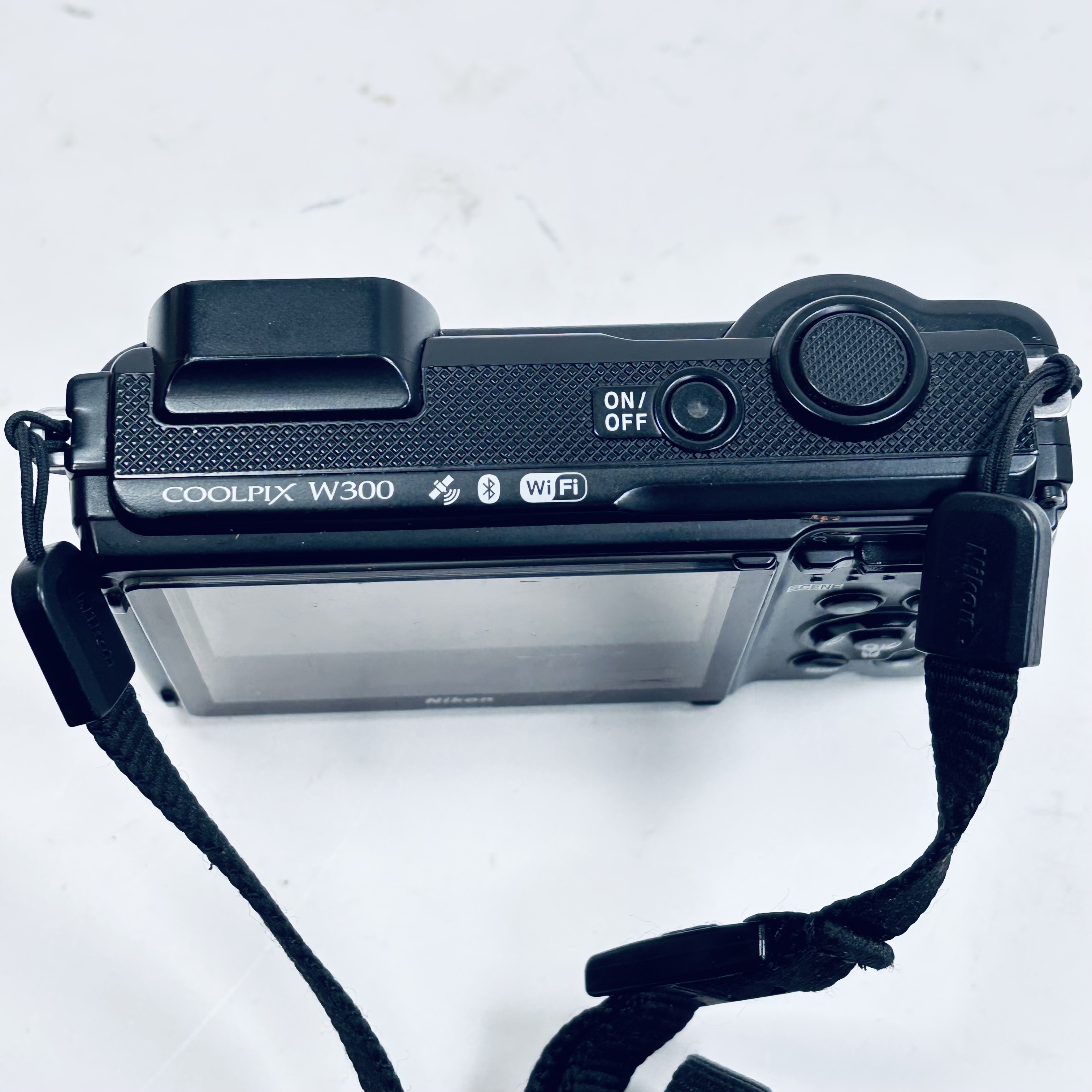 Nikon COOLPIX W300 16MP 4K Waterproof Digital Camera Black