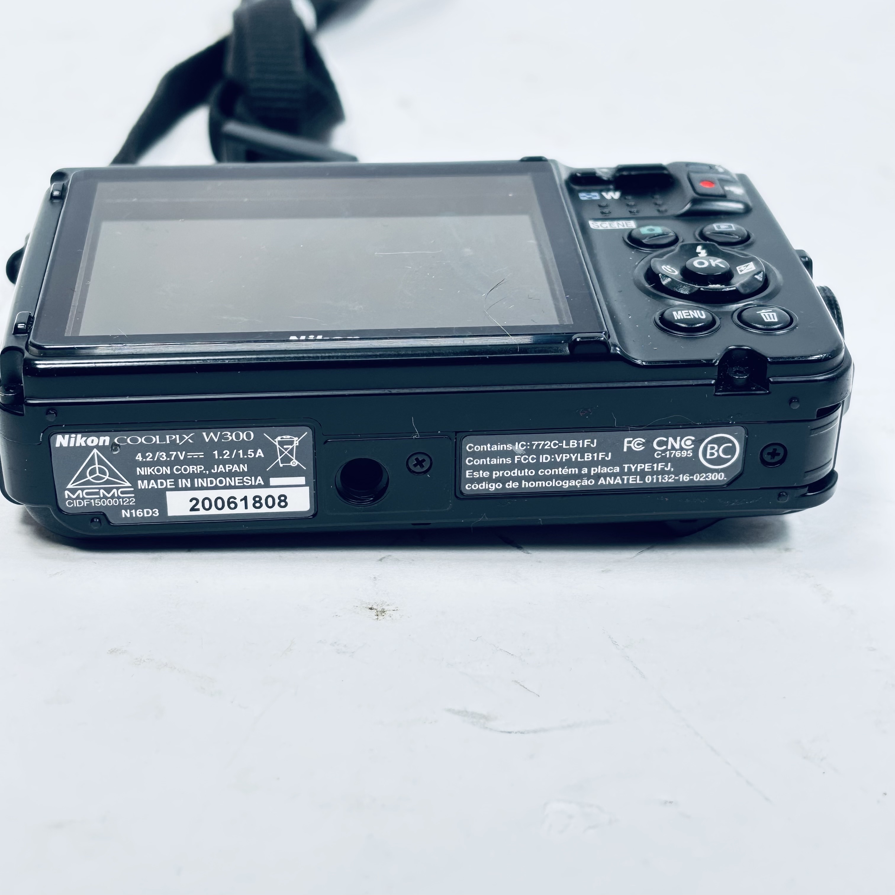 Nikon COOLPIX W300 16MP 4K Waterproof Digital Camera Black