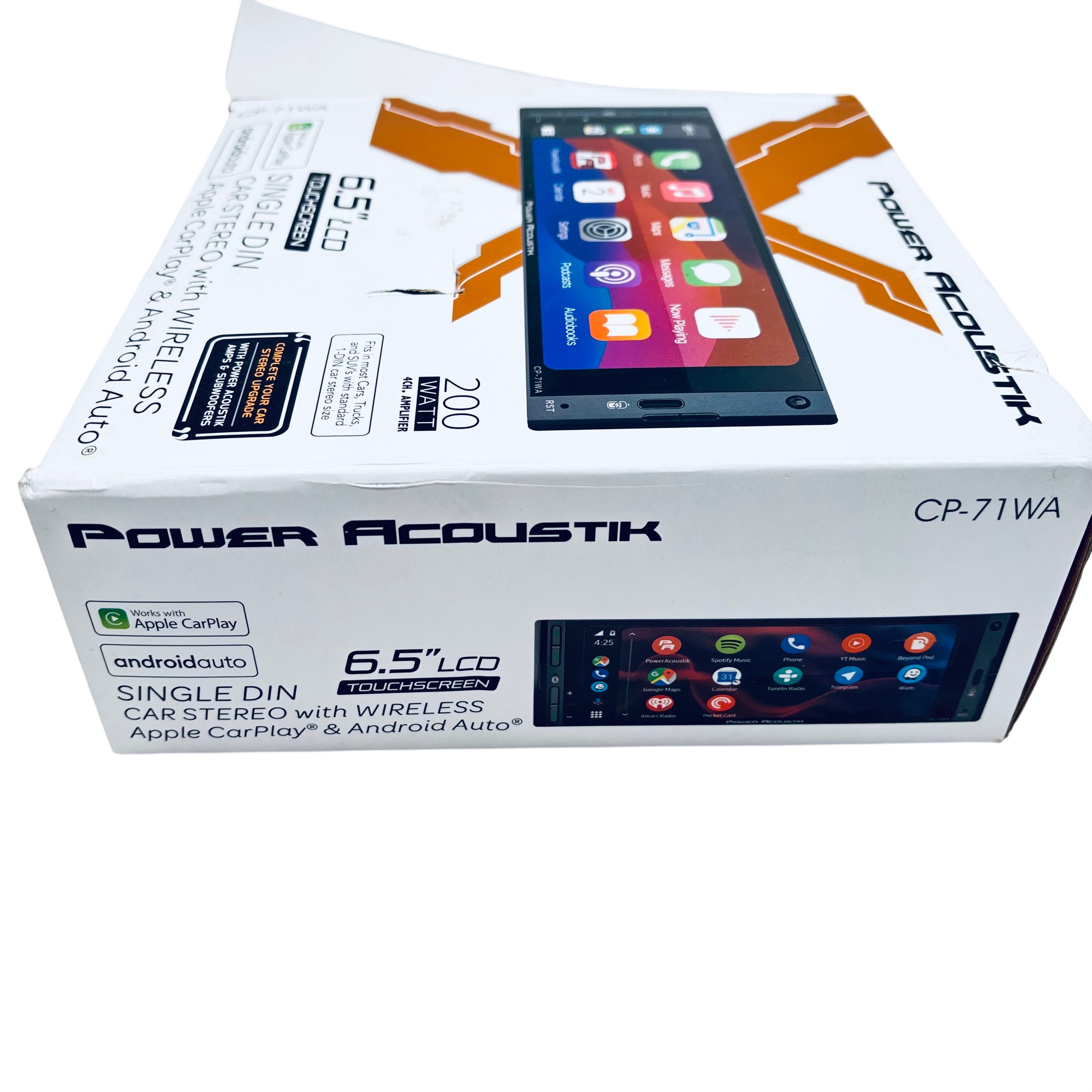 Power Acoustik CP-71WA Single-DIN 6.5