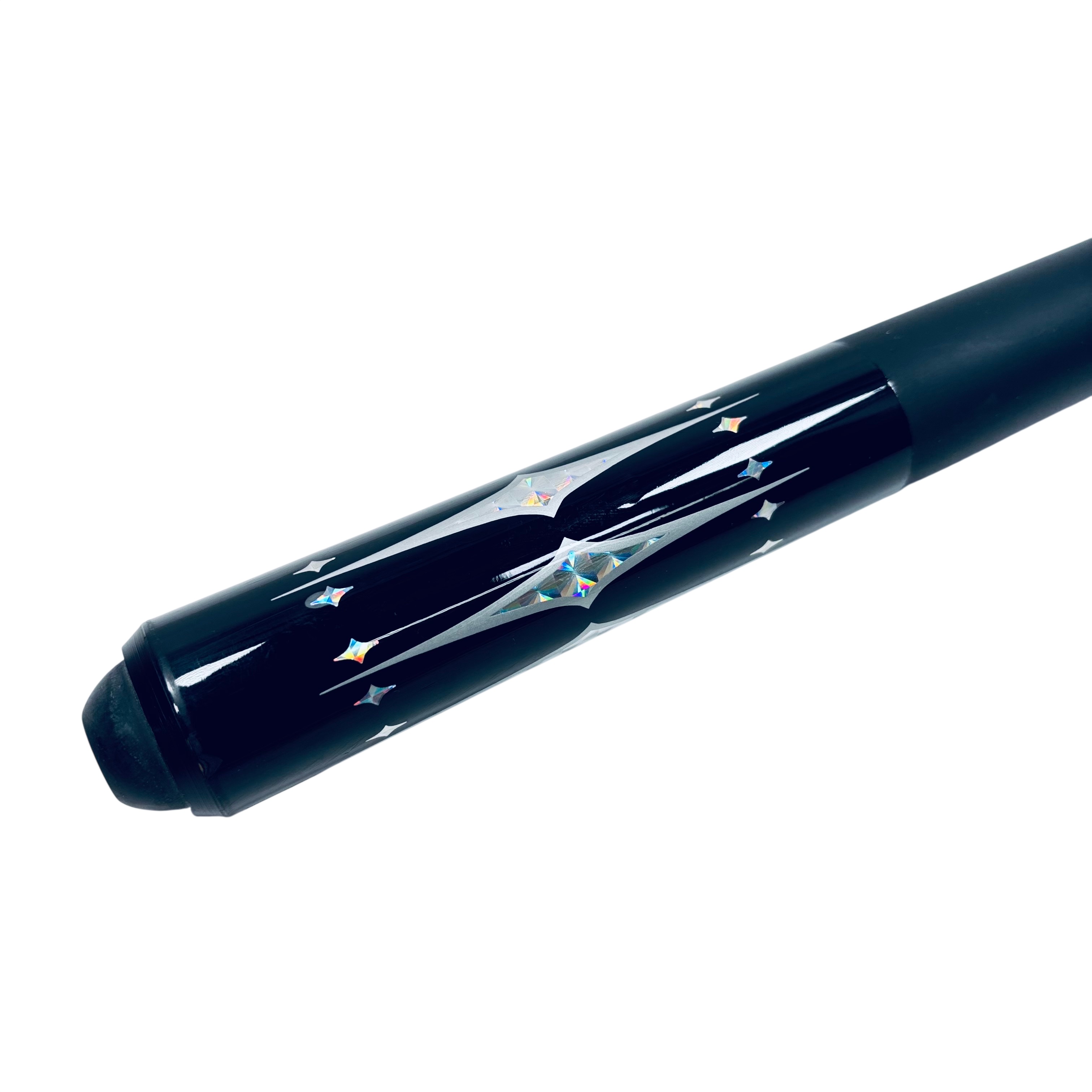 Cuetec Tru-Glide SST Two-Piece Pool Cue Set 19 Oz Black/Silver