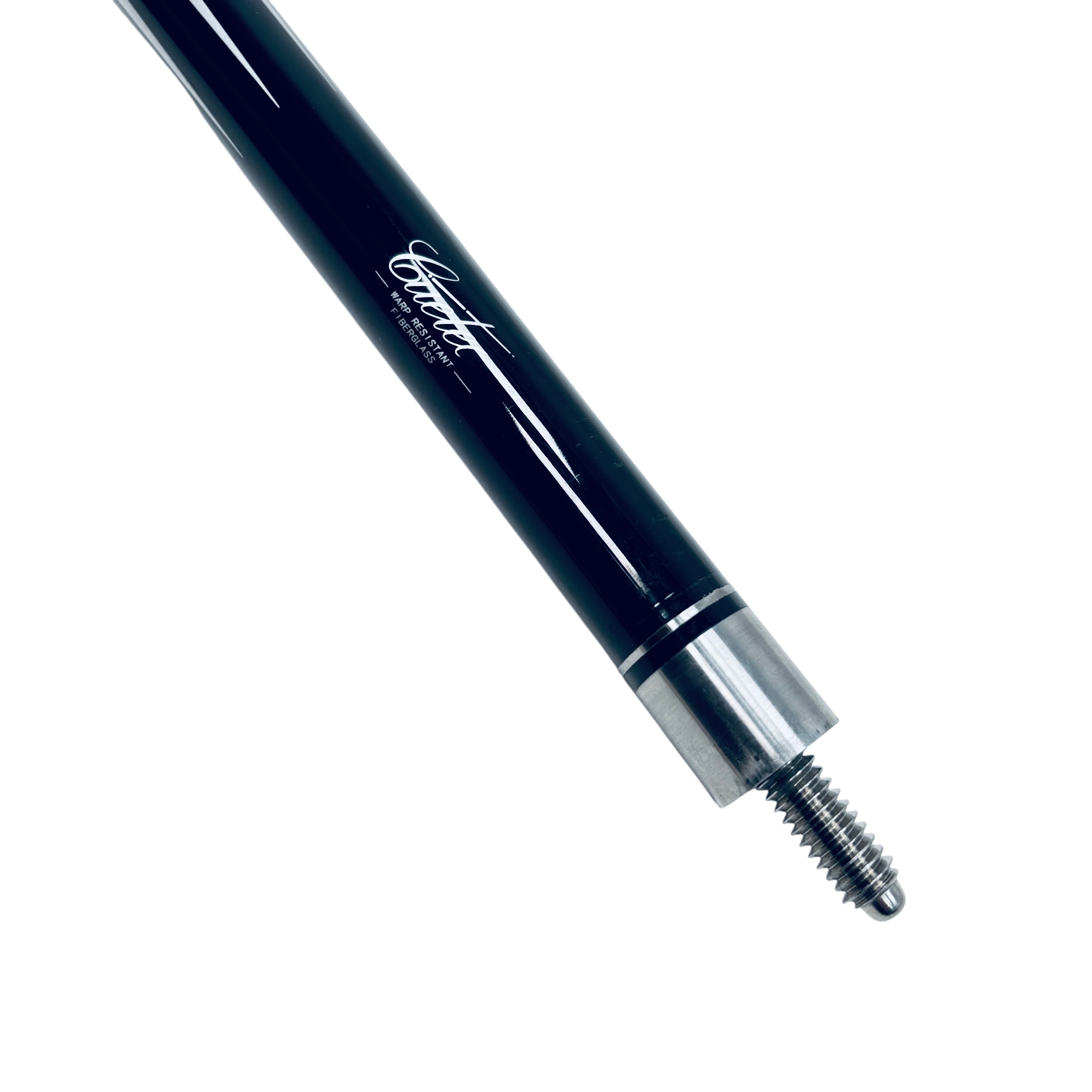 Cuetec Tru-Glide SST Two-Piece Pool Cue Set 19 Oz Black/Silver